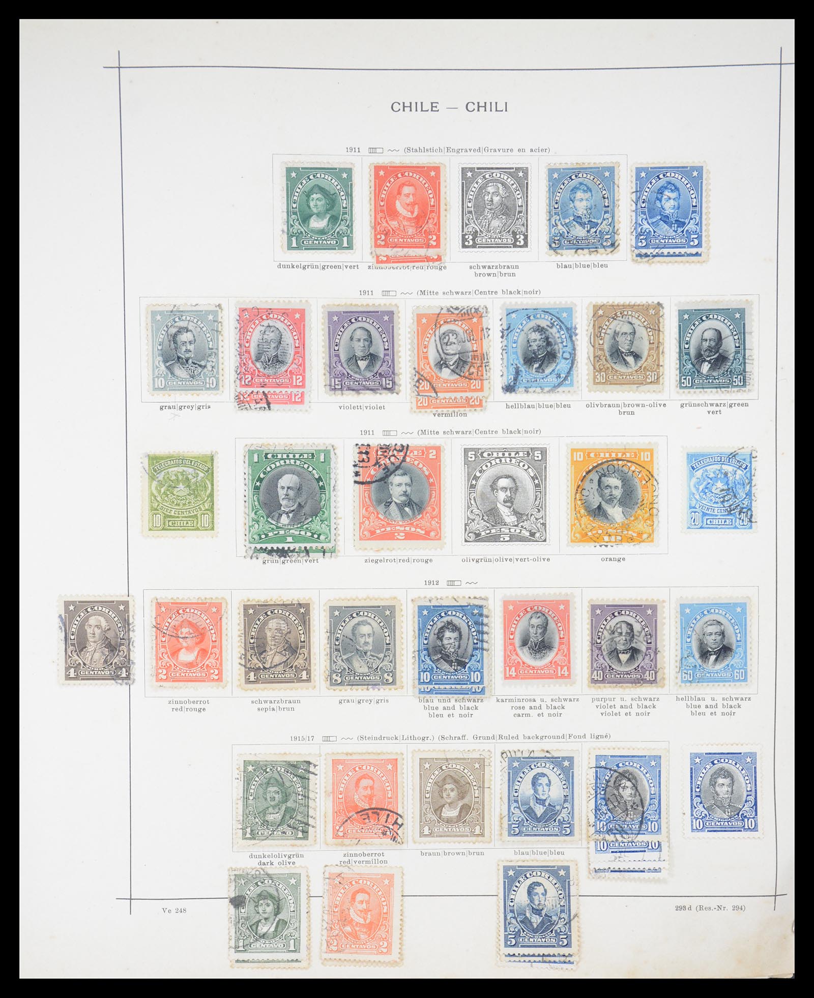 36440 083 - Postzegelverzameling 36440 Latijns Amerika 1870-1940.