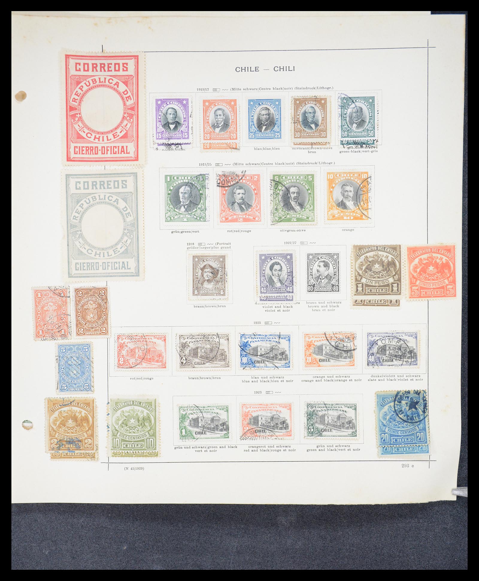 36440 084 - Postzegelverzameling 36440 Latijns Amerika 1870-1940.