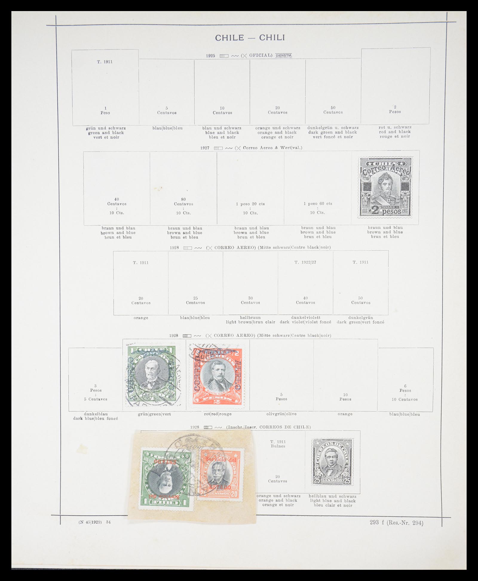 36440 085 - Stamp collection 36440 Latin America 1870-1940.