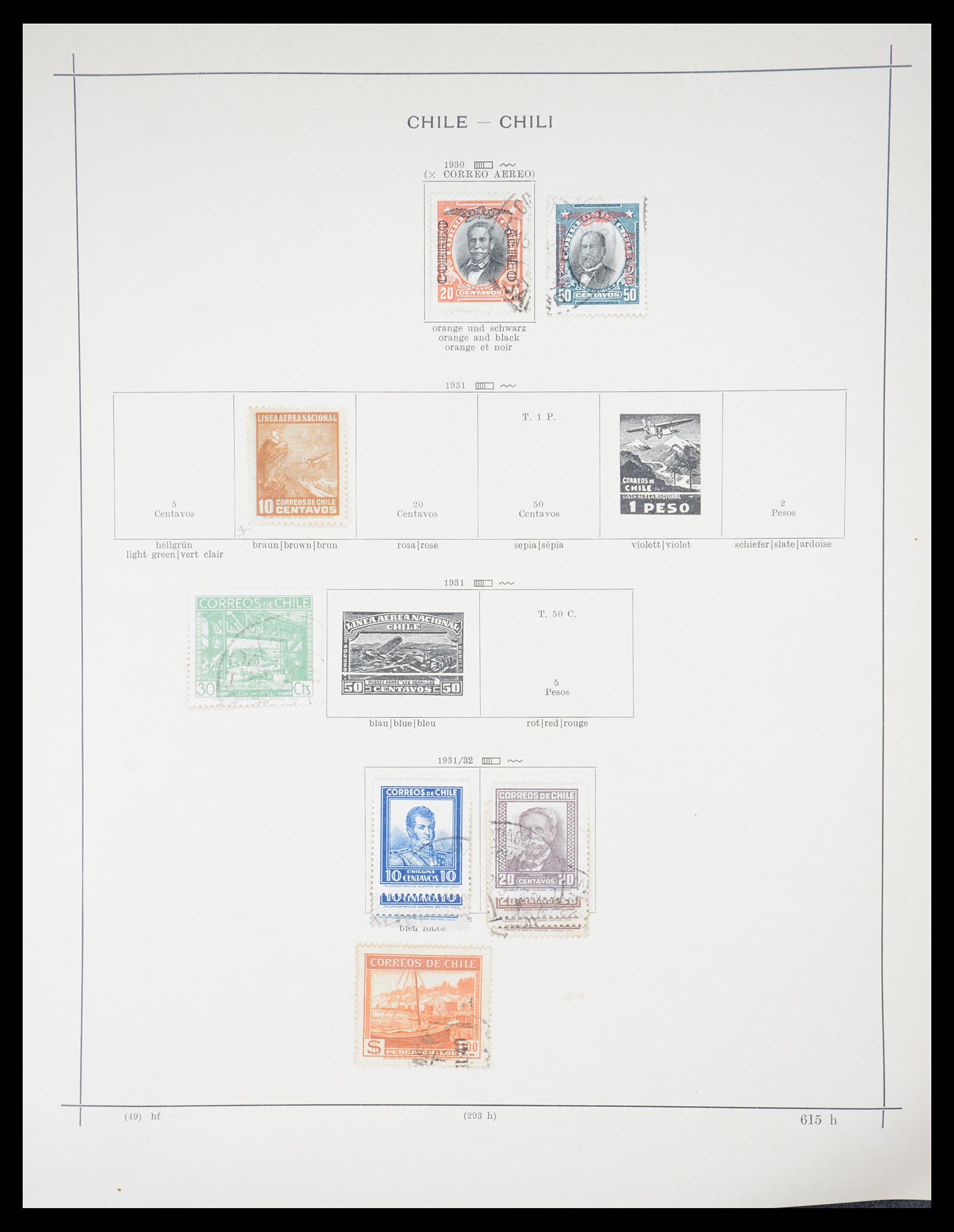 36440 087 - Postzegelverzameling 36440 Latijns Amerika 1870-1940.