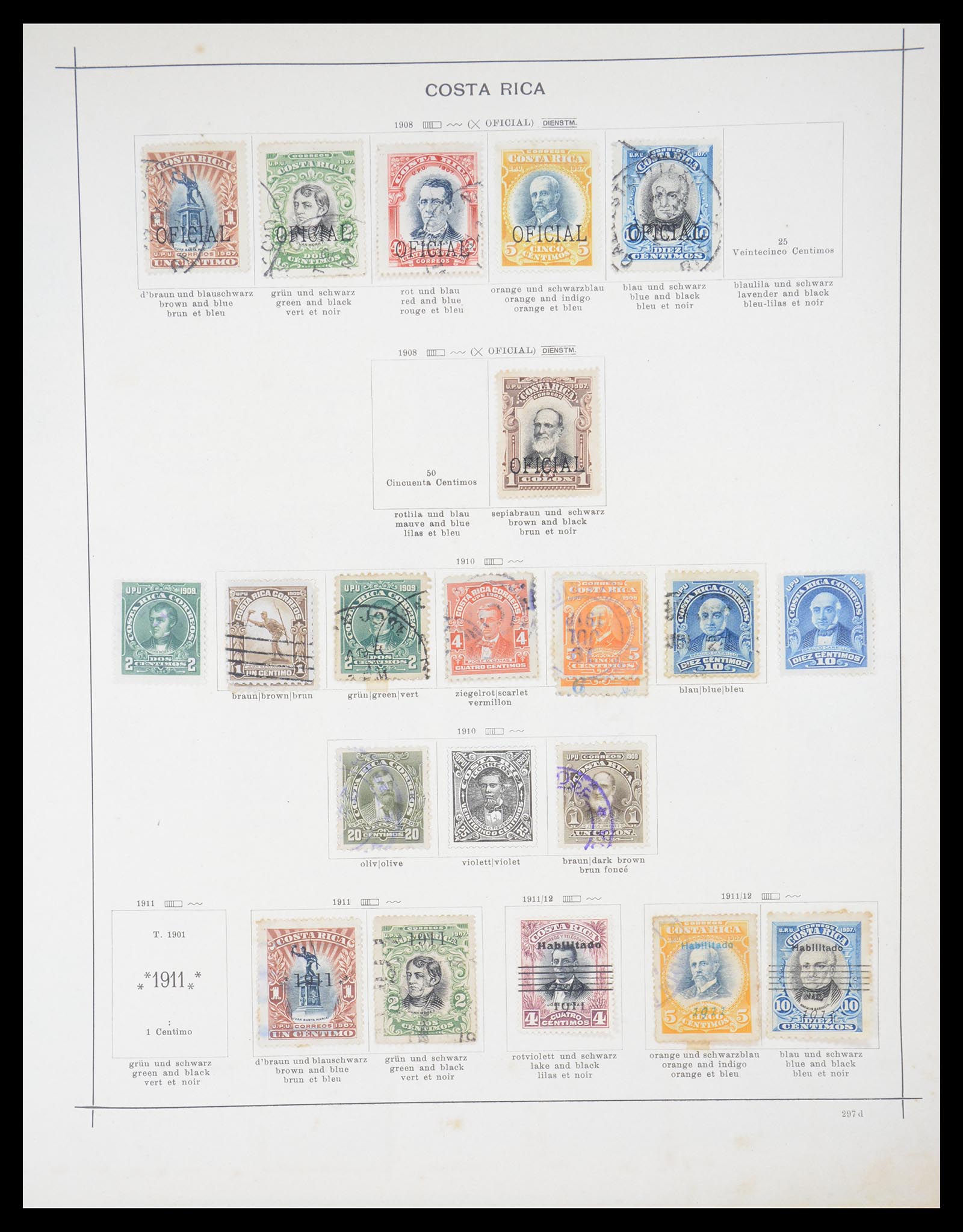 36440 094 - Postzegelverzameling 36440 Latijns Amerika 1870-1940.