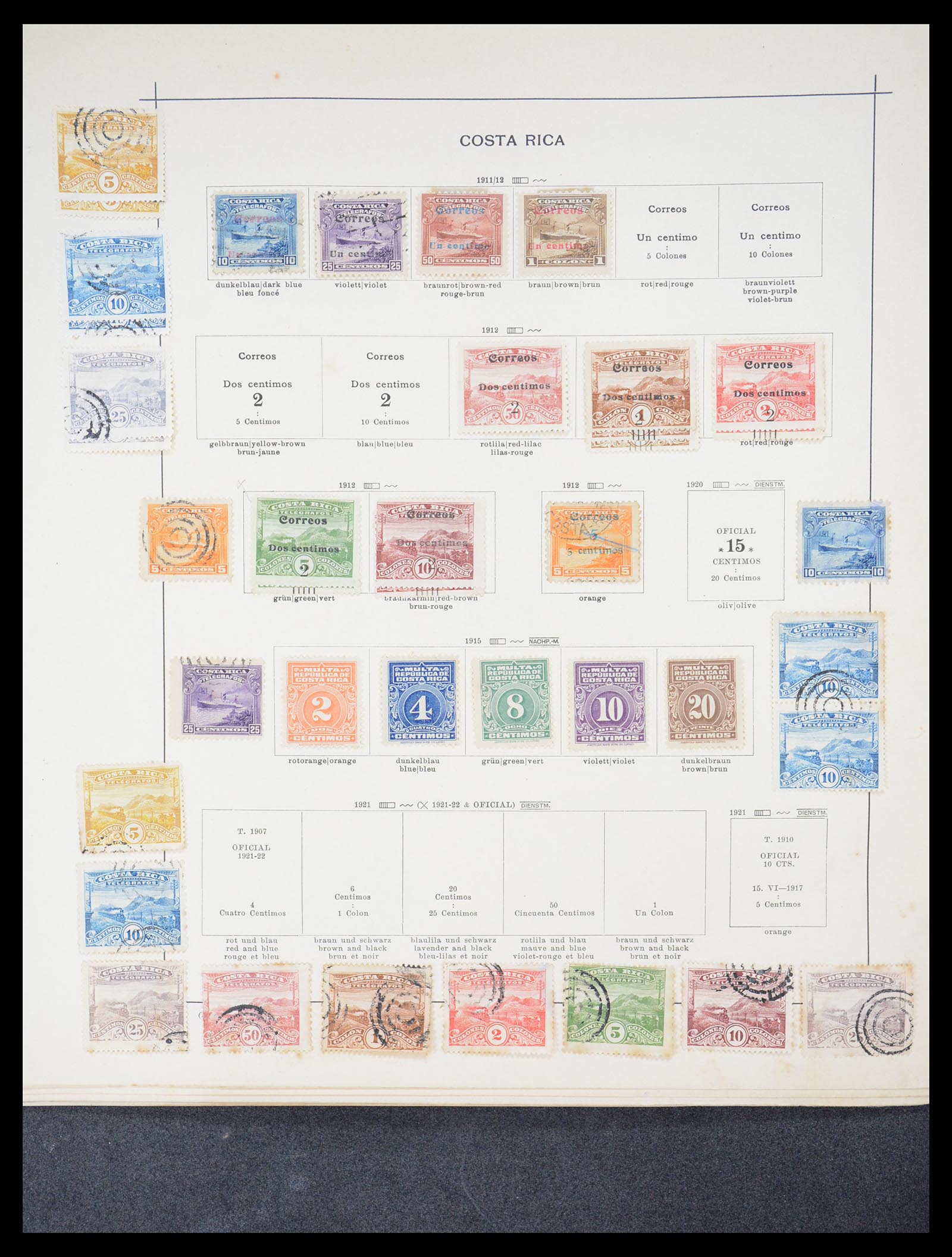 36440 095 - Postzegelverzameling 36440 Latijns Amerika 1870-1940.