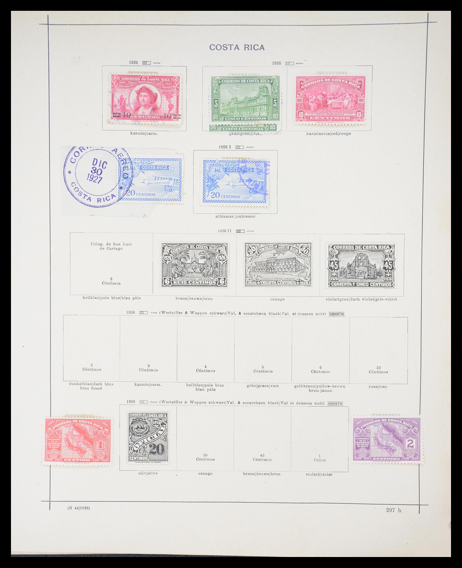 36440 098 - Postzegelverzameling 36440 Latijns Amerika 1870-1940.