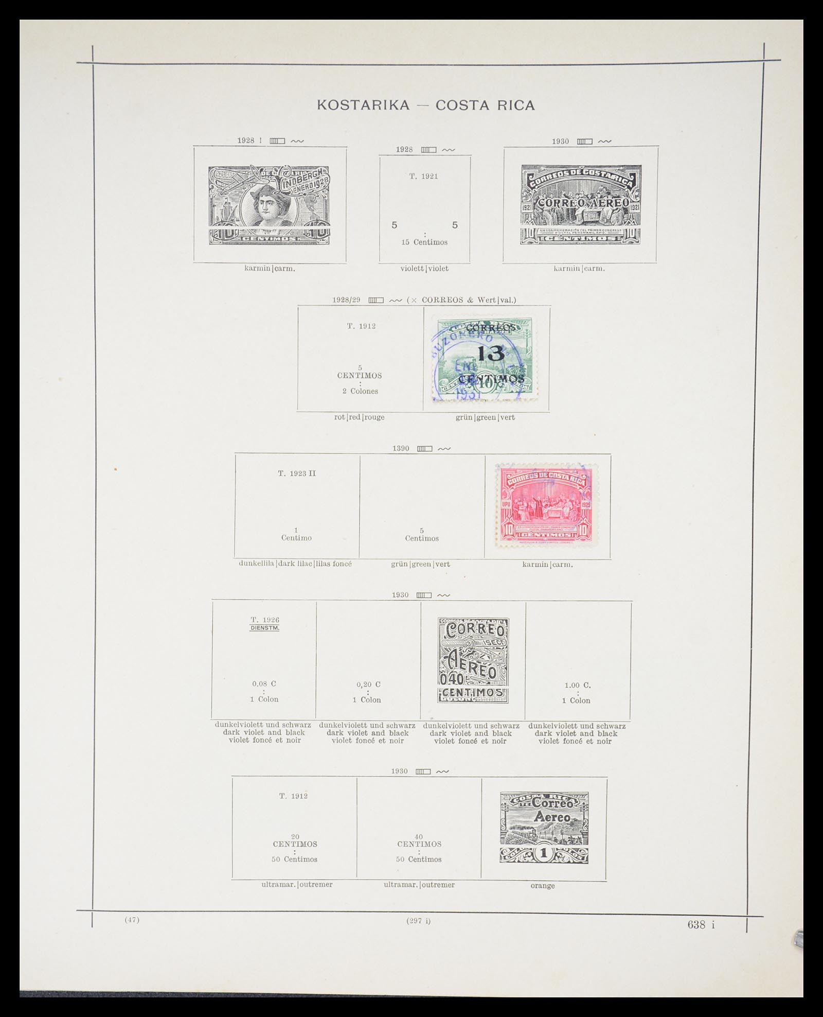 36440 099 - Postzegelverzameling 36440 Latijns Amerika 1870-1940.