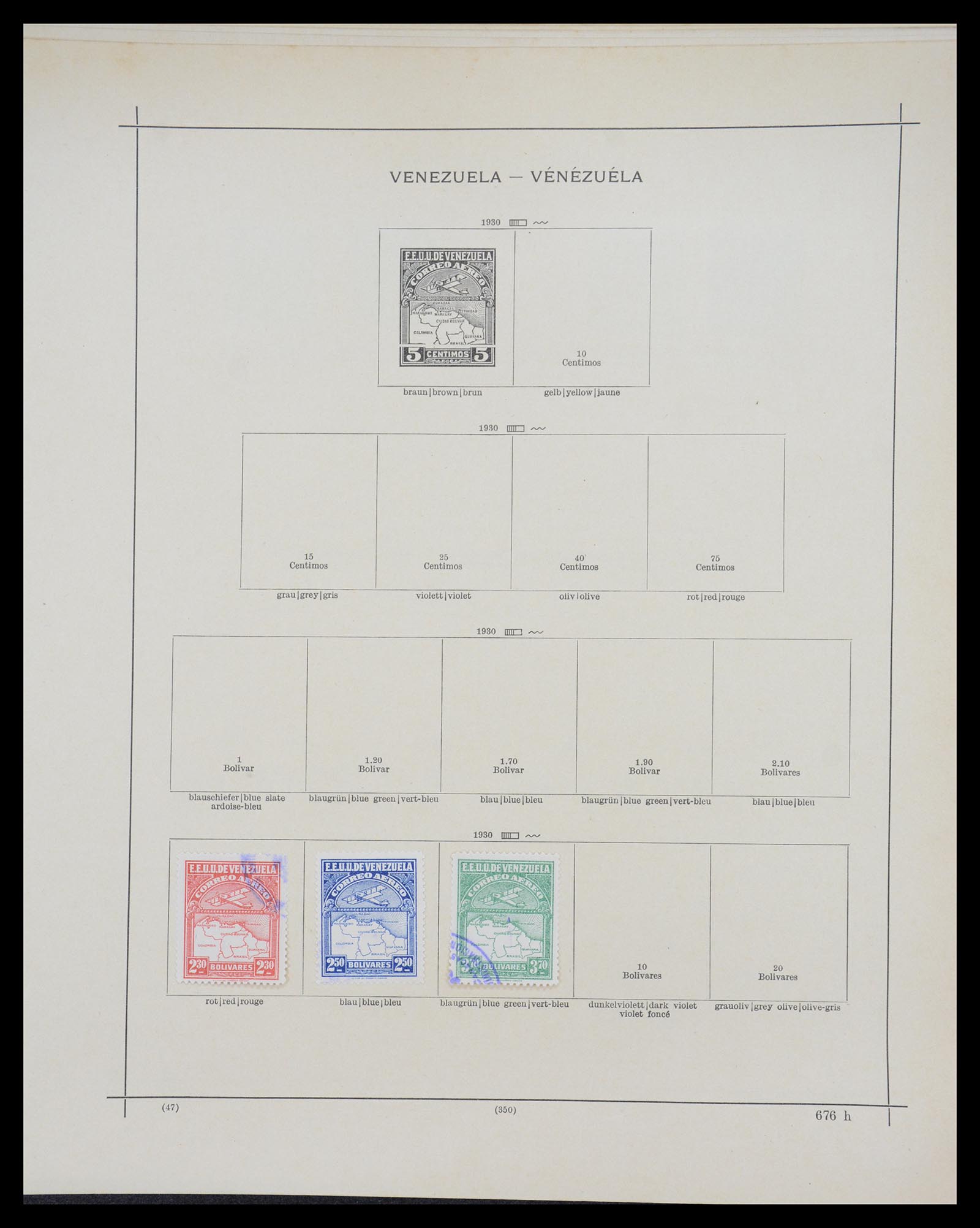 36440 461 - Postzegelverzameling 36440 Latijns Amerika 1870-1940.