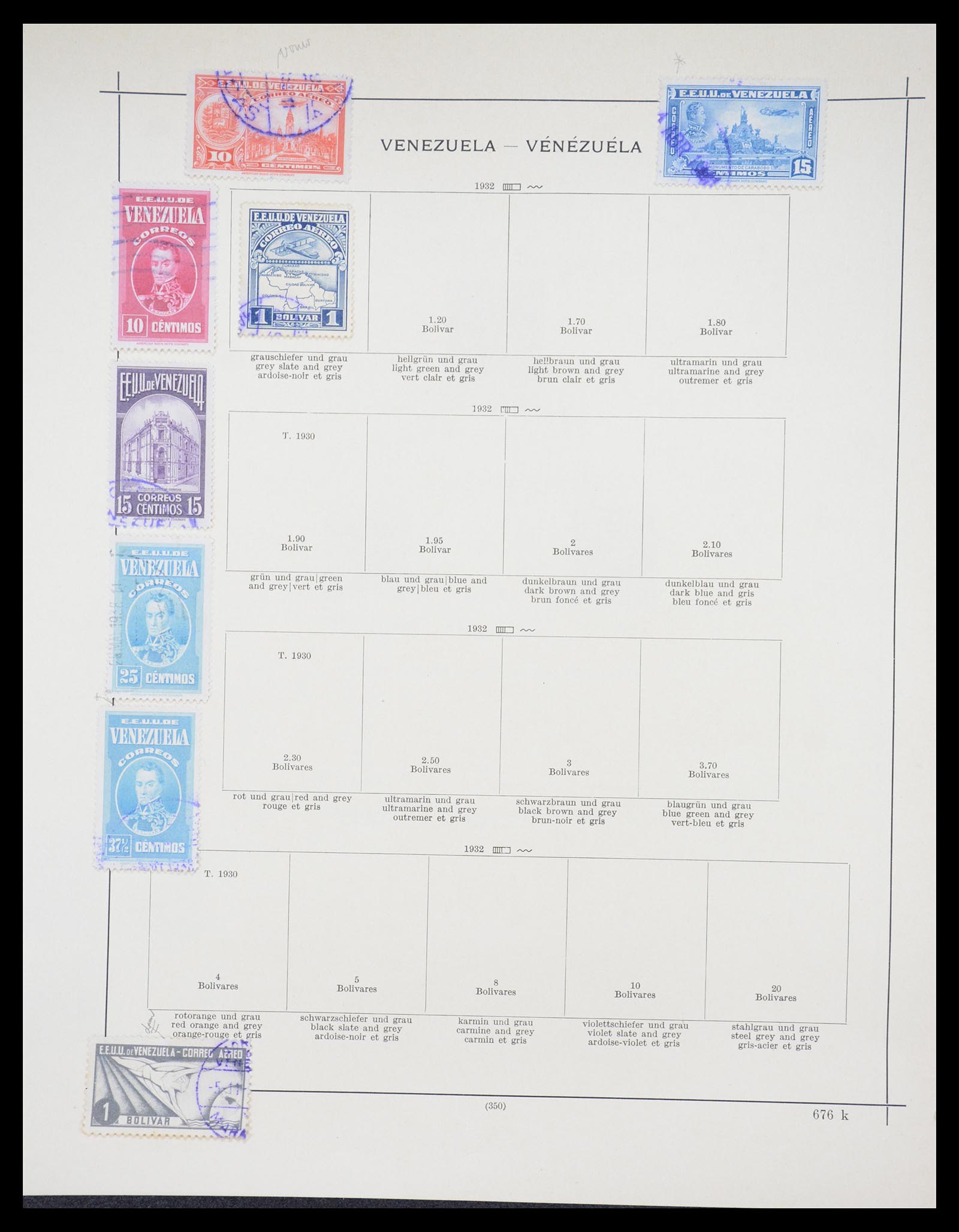 36440 463 - Stamp collection 36440 Latin America 1870-1940.