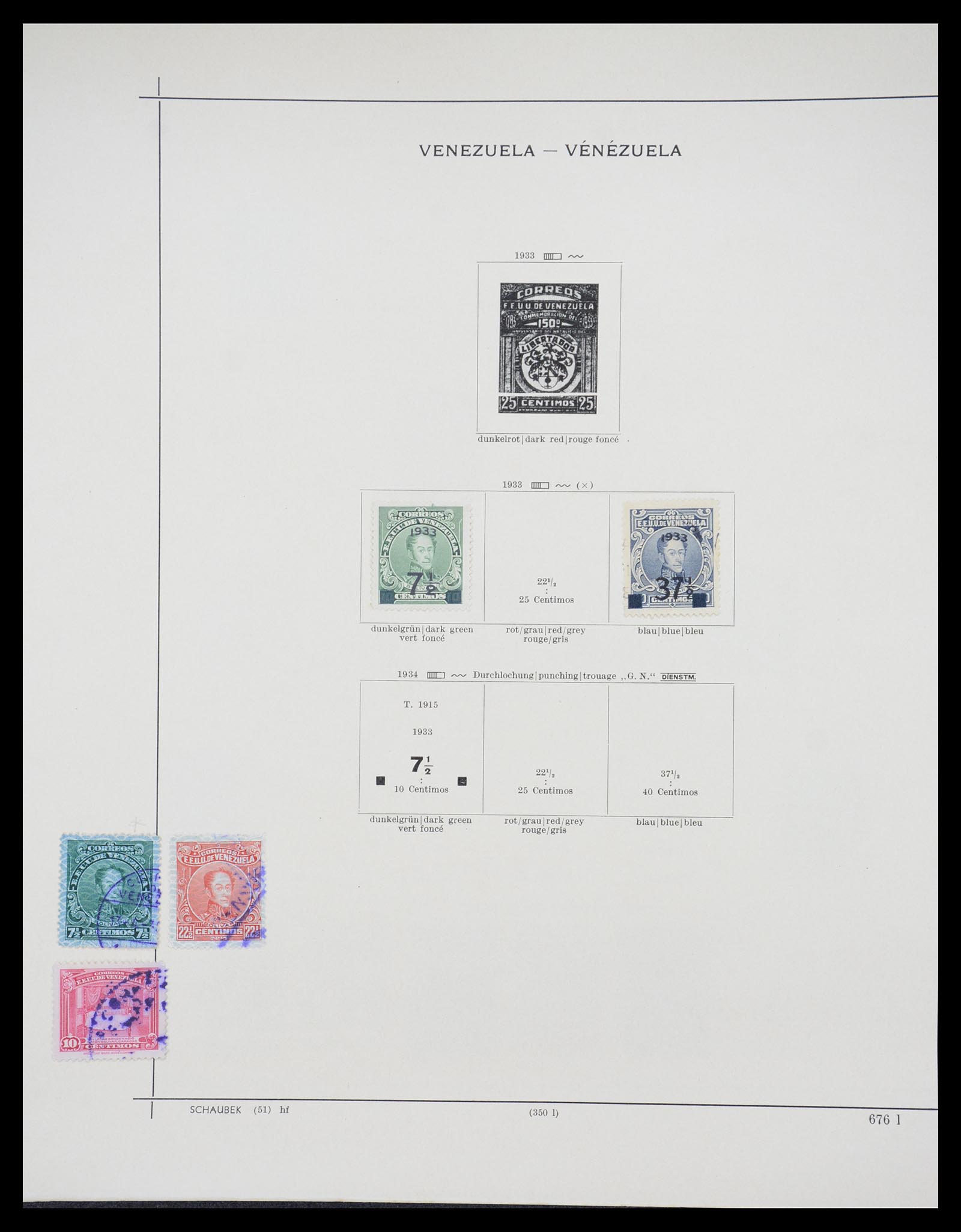 36440 464 - Postzegelverzameling 36440 Latijns Amerika 1870-1940.