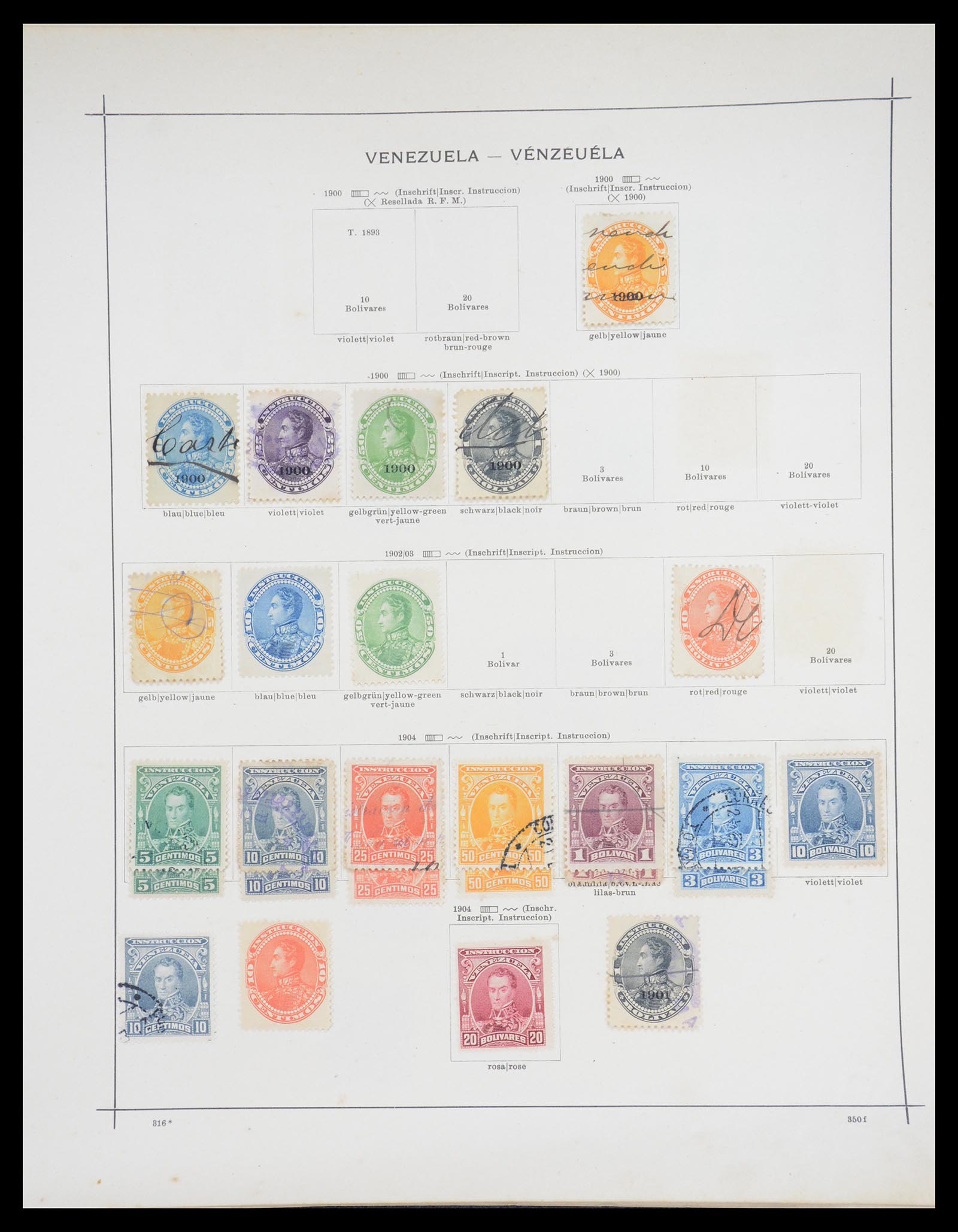 36440 469 - Postzegelverzameling 36440 Latijns Amerika 1870-1940.