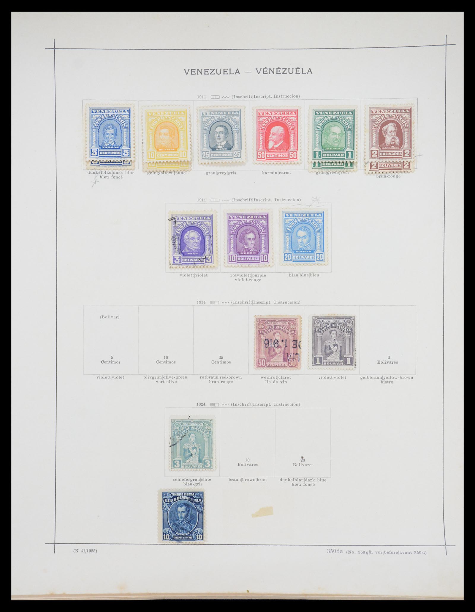 36440 470 - Postzegelverzameling 36440 Latijns Amerika 1870-1940.