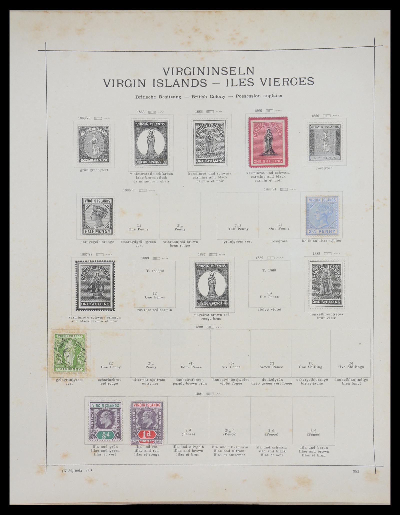 36440 471 - Postzegelverzameling 36440 Latijns Amerika 1870-1940.