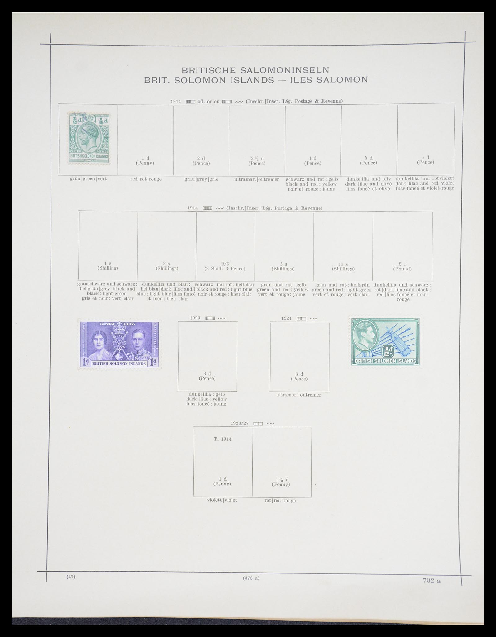 36440 475 - Postzegelverzameling 36440 Latijns Amerika 1870-1940.