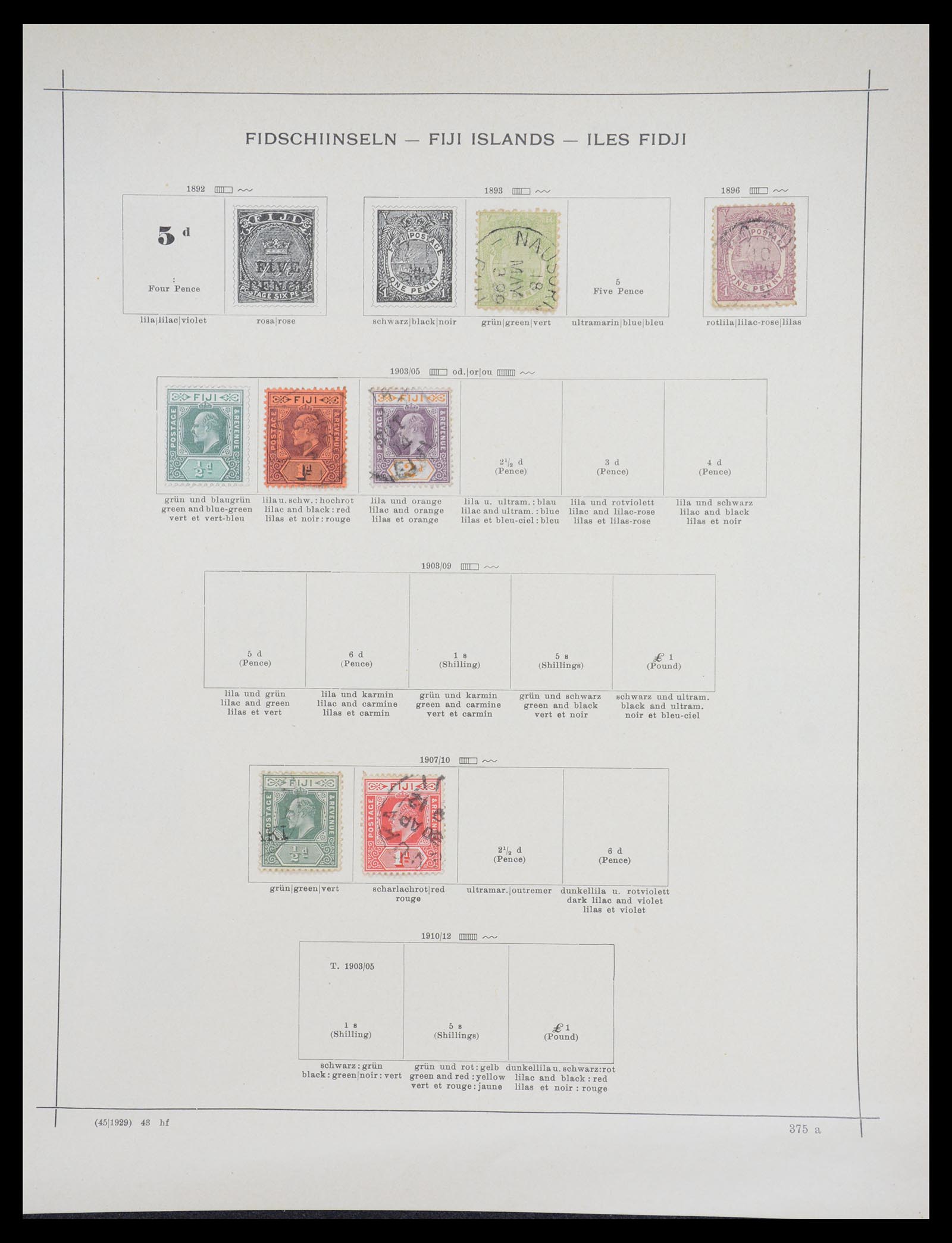 36440 479 - Postzegelverzameling 36440 Latijns Amerika 1870-1940.