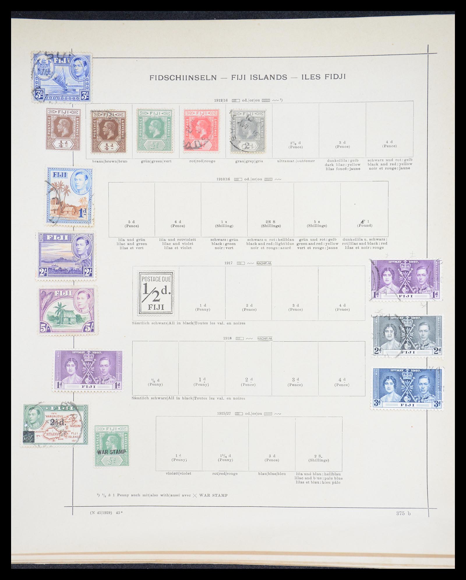 36440 480 - Postzegelverzameling 36440 Latijns Amerika 1870-1940.