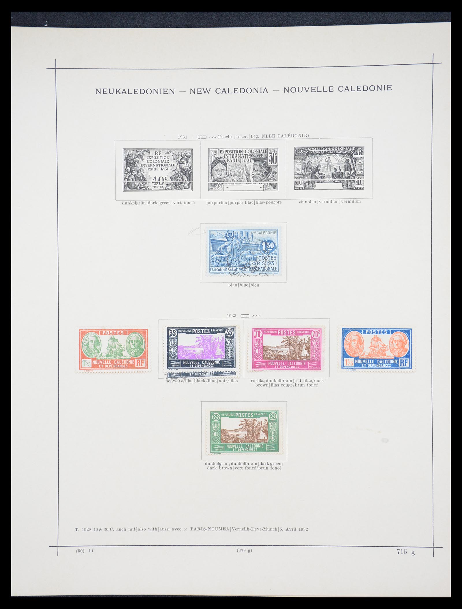 36440 504 - Postzegelverzameling 36440 Latijns Amerika 1870-1940.
