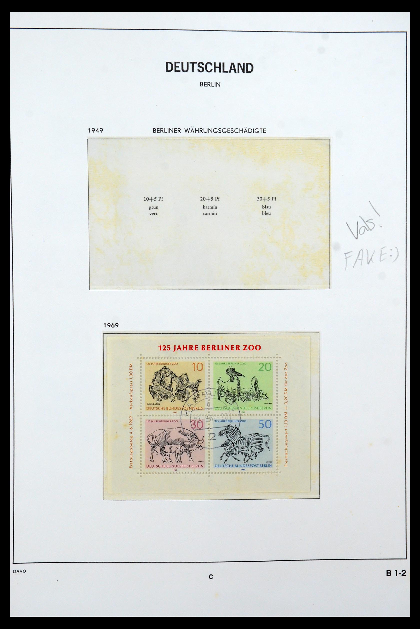36441 004 - Postzegelverzameling 36441 Berlijn 1948-1990.