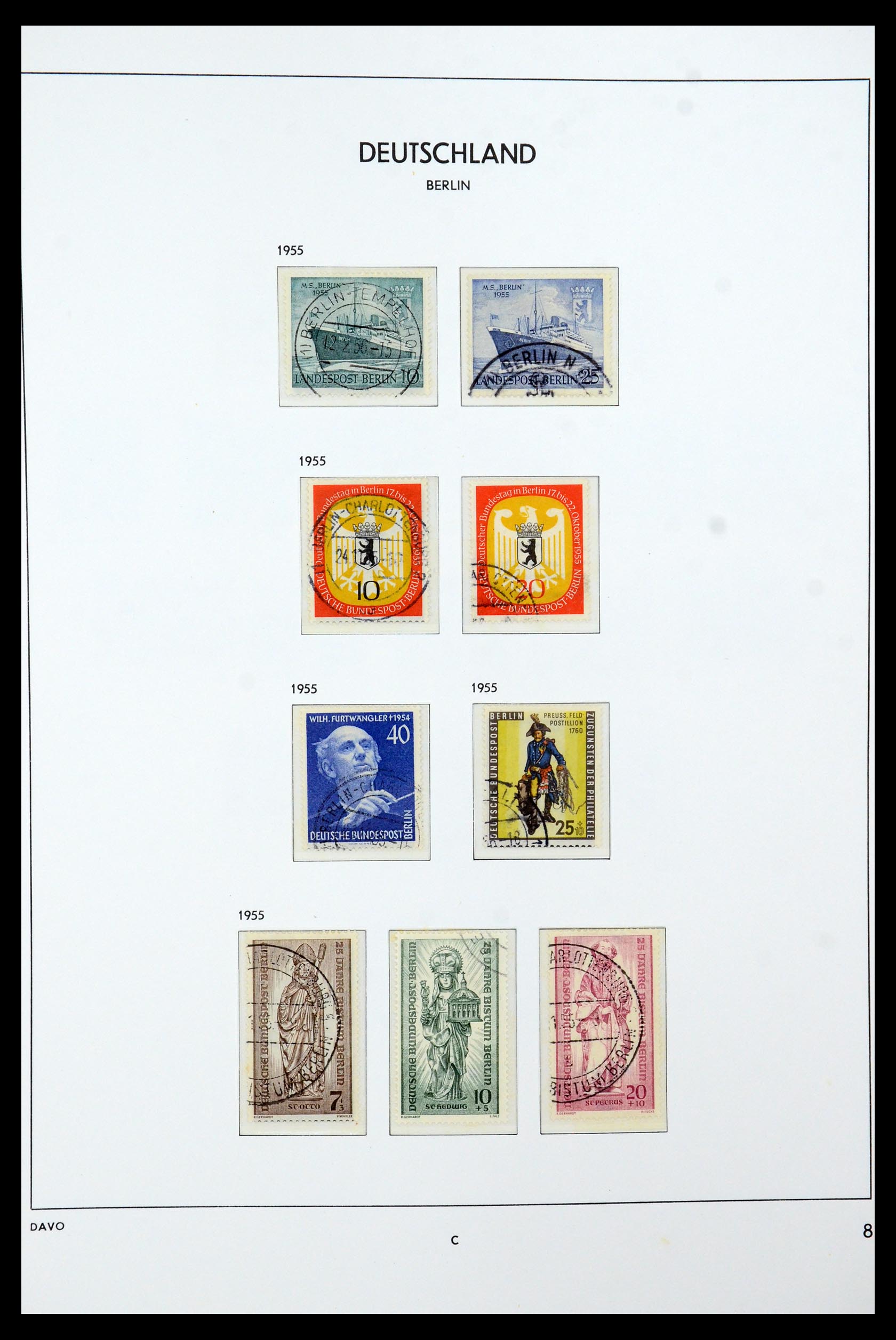 36441 009 - Stamp collection 36441 Berlin 1948-1990.