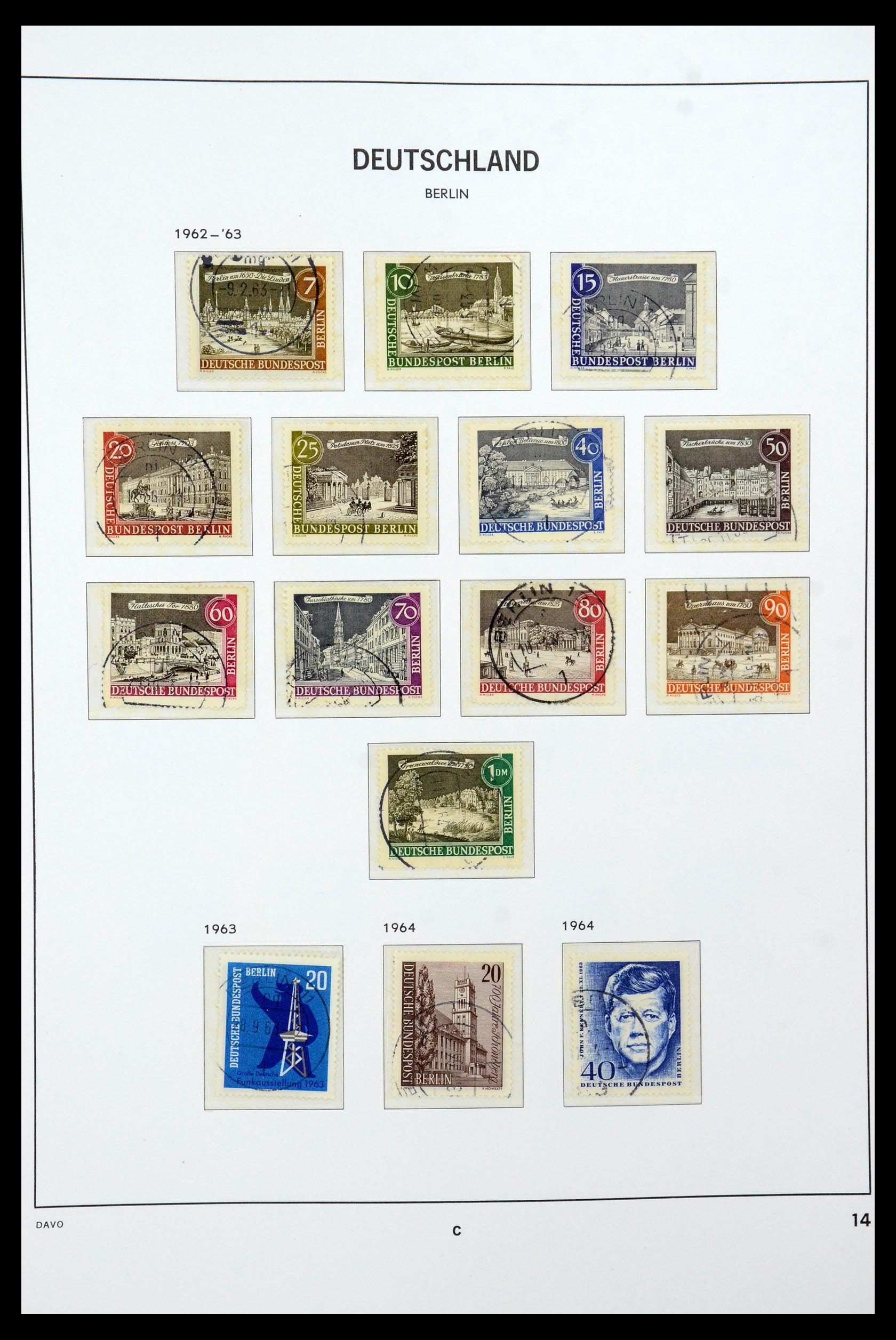 36441 015 - Stamp collection 36441 Berlin 1948-1990.