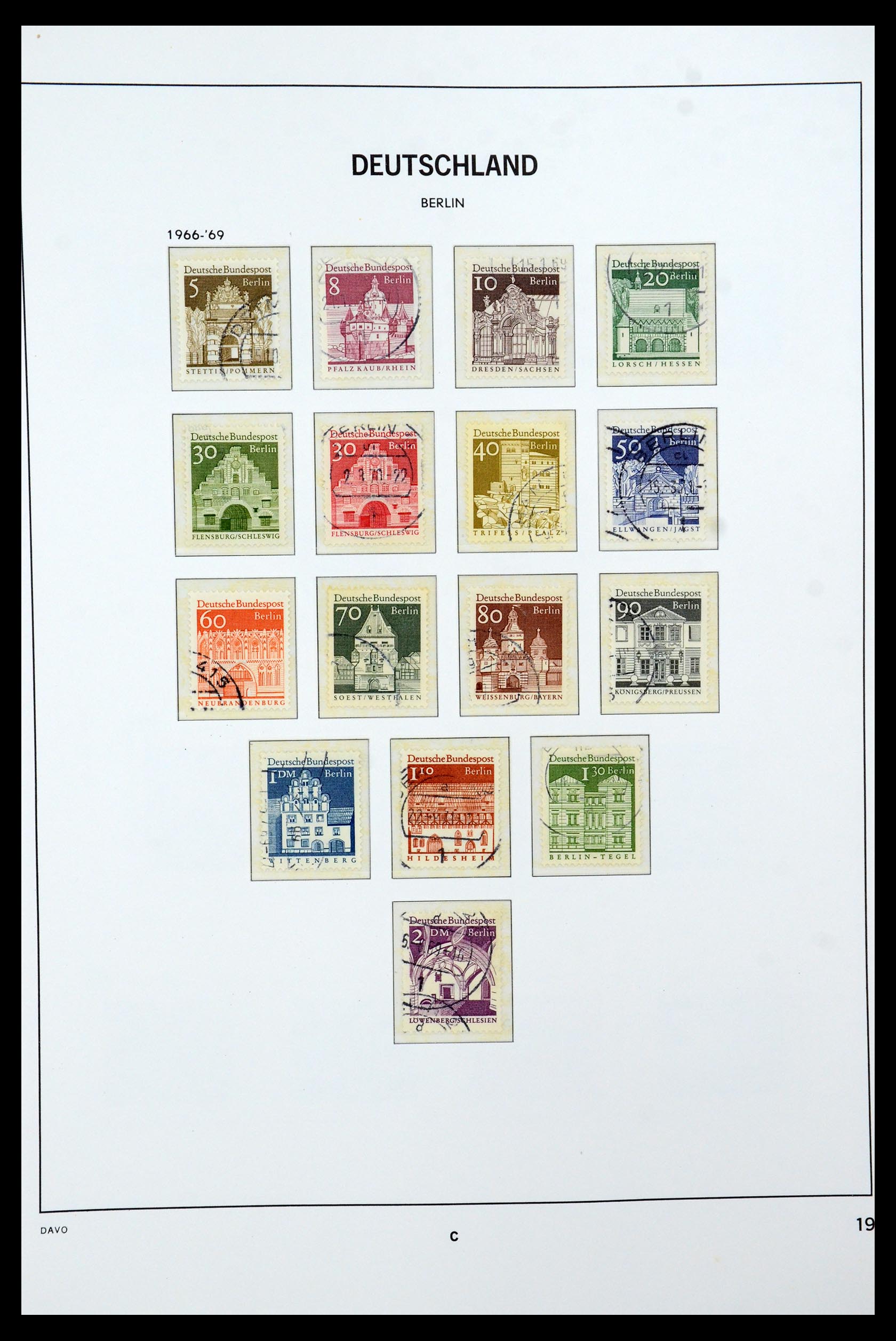 36441 020 - Postzegelverzameling 36441 Berlijn 1948-1990.