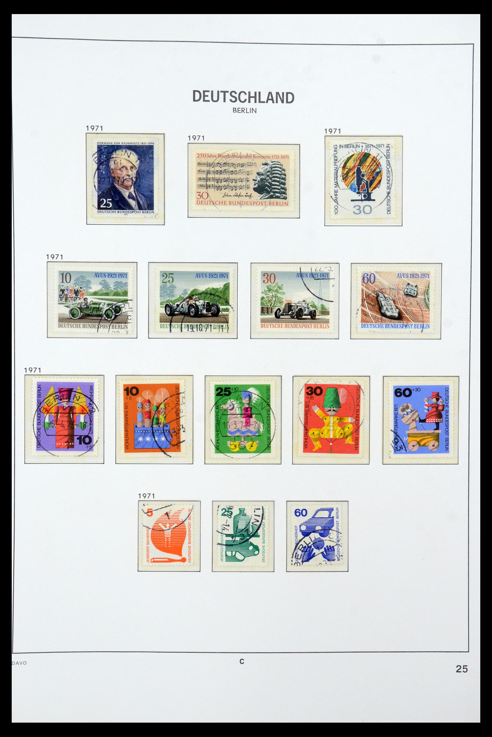 36441 026 - Stamp collection 36441 Berlin 1948-1990.
