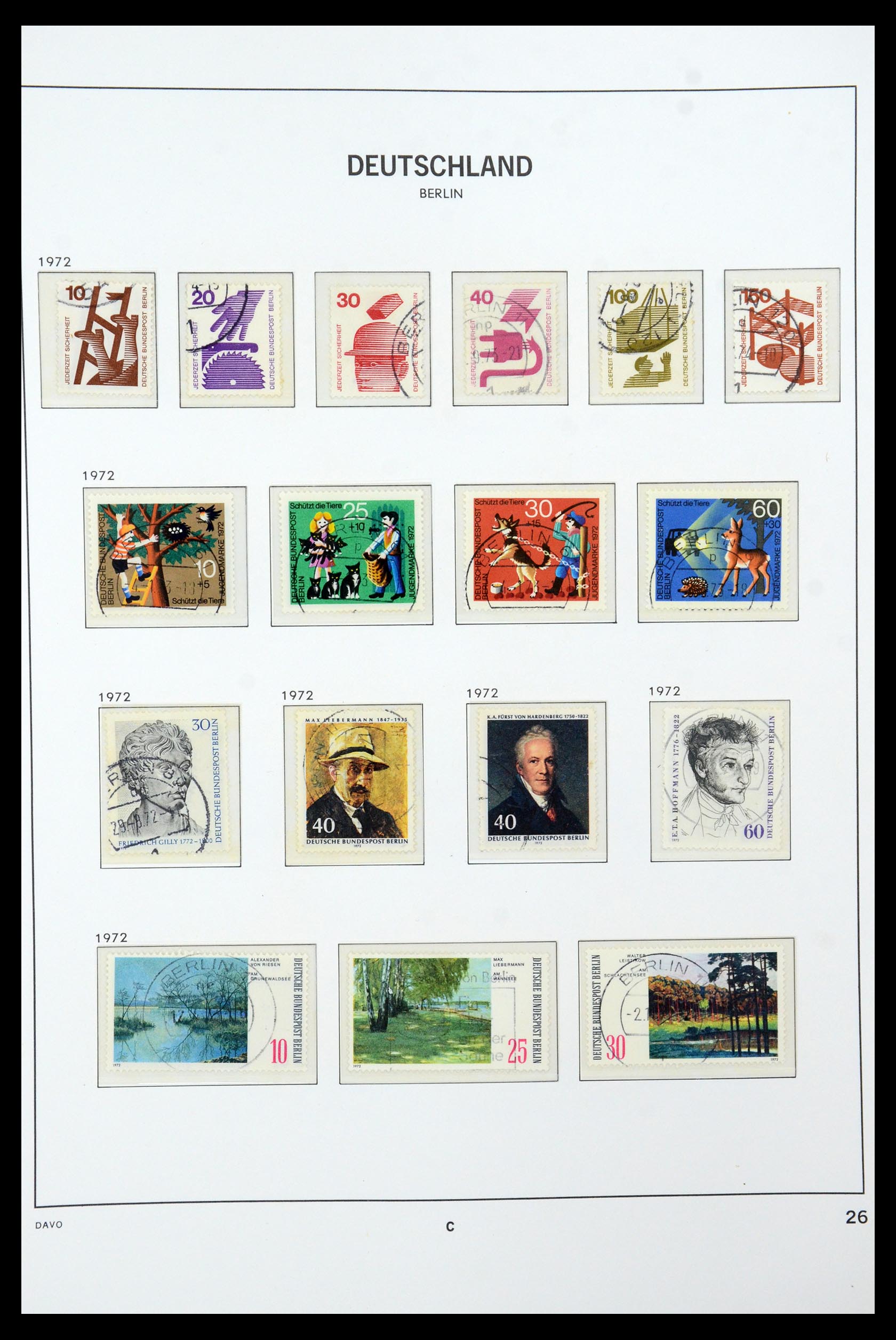 36441 028 - Postzegelverzameling 36441 Berlijn 1948-1990.