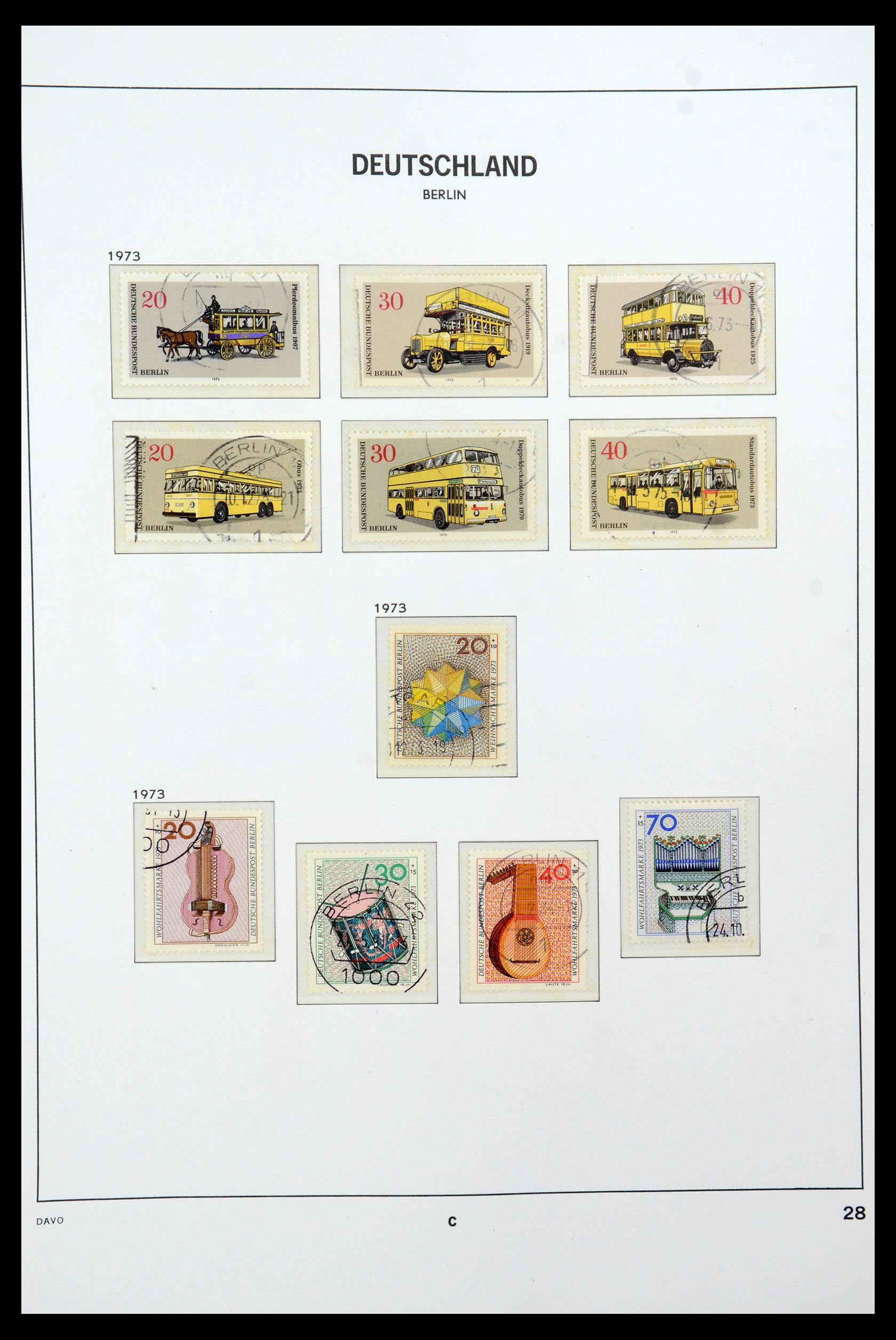 36441 030 - Postzegelverzameling 36441 Berlijn 1948-1990.