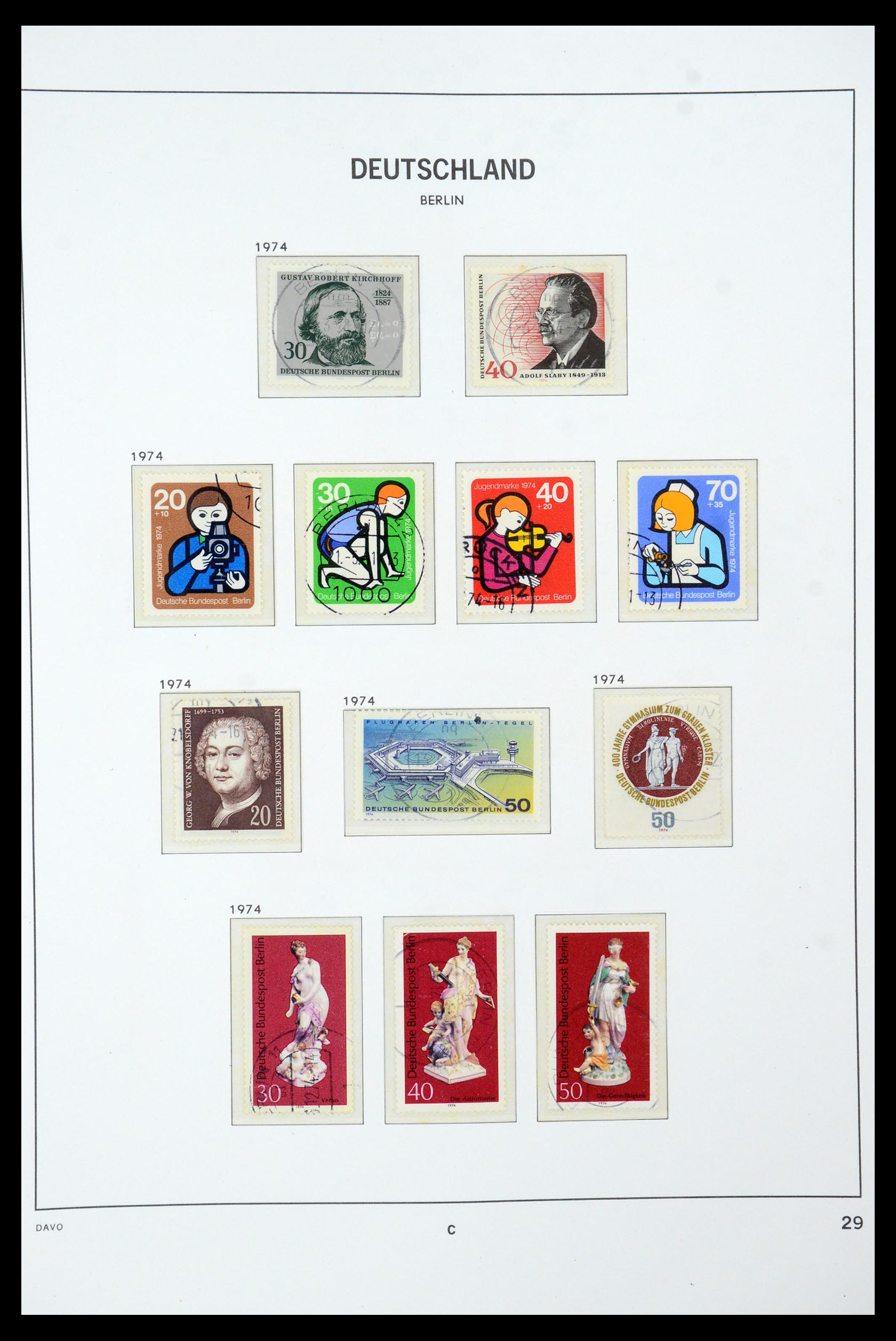 36441 032 - Postzegelverzameling 36441 Berlijn 1948-1990.