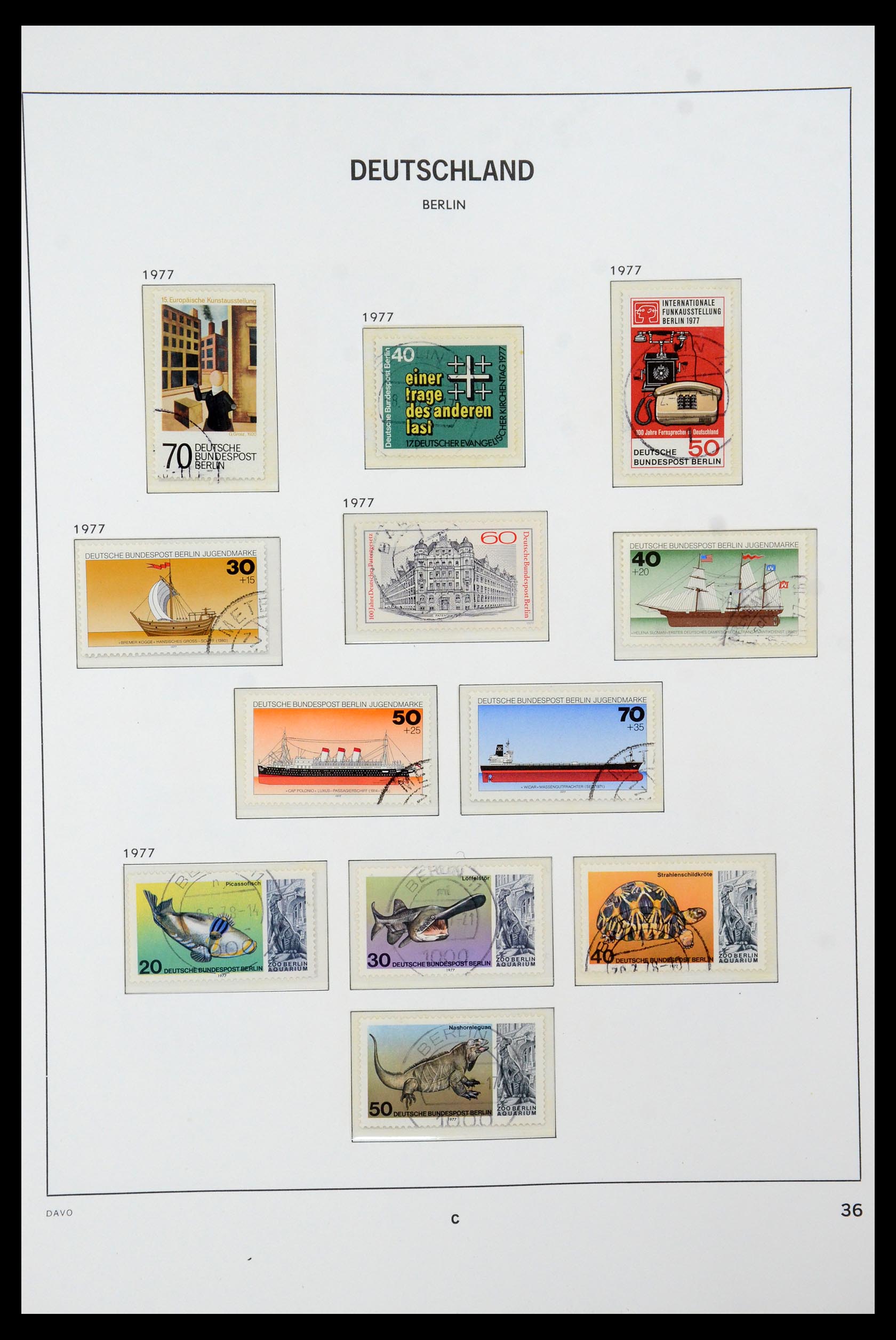 36441 040 - Postzegelverzameling 36441 Berlijn 1948-1990.