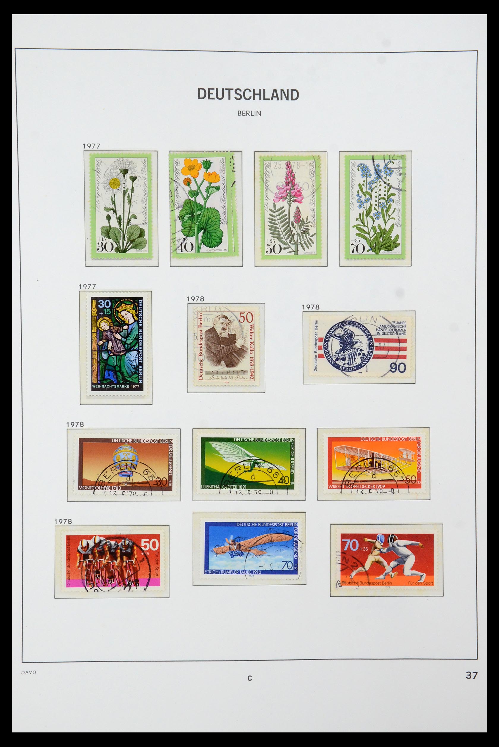 36441 041 - Postzegelverzameling 36441 Berlijn 1948-1990.