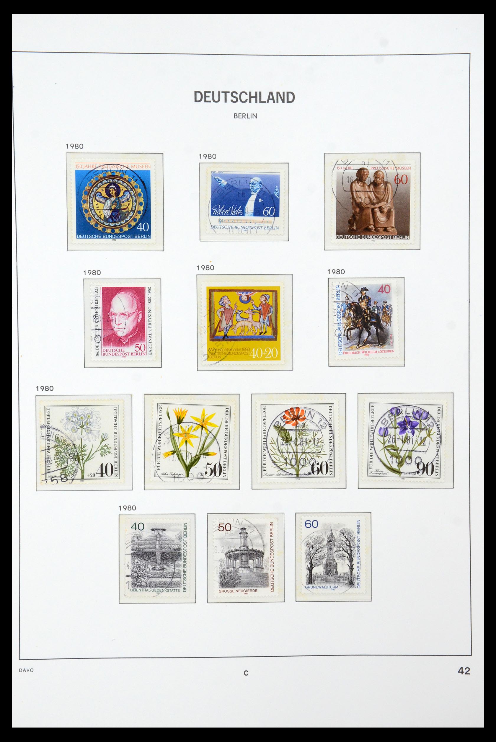 36441 047 - Postzegelverzameling 36441 Berlijn 1948-1990.