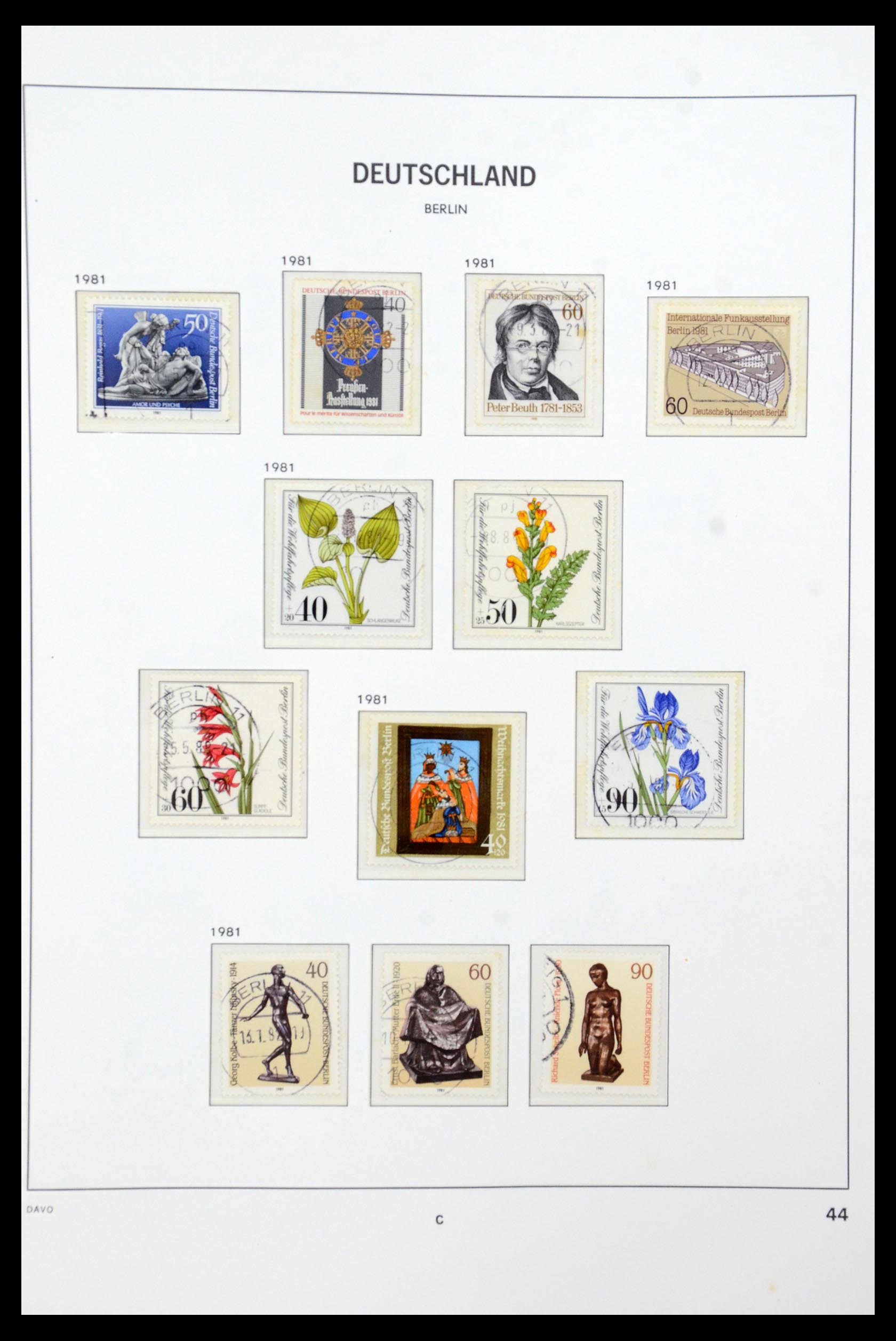 36441 049 - Postzegelverzameling 36441 Berlijn 1948-1990.