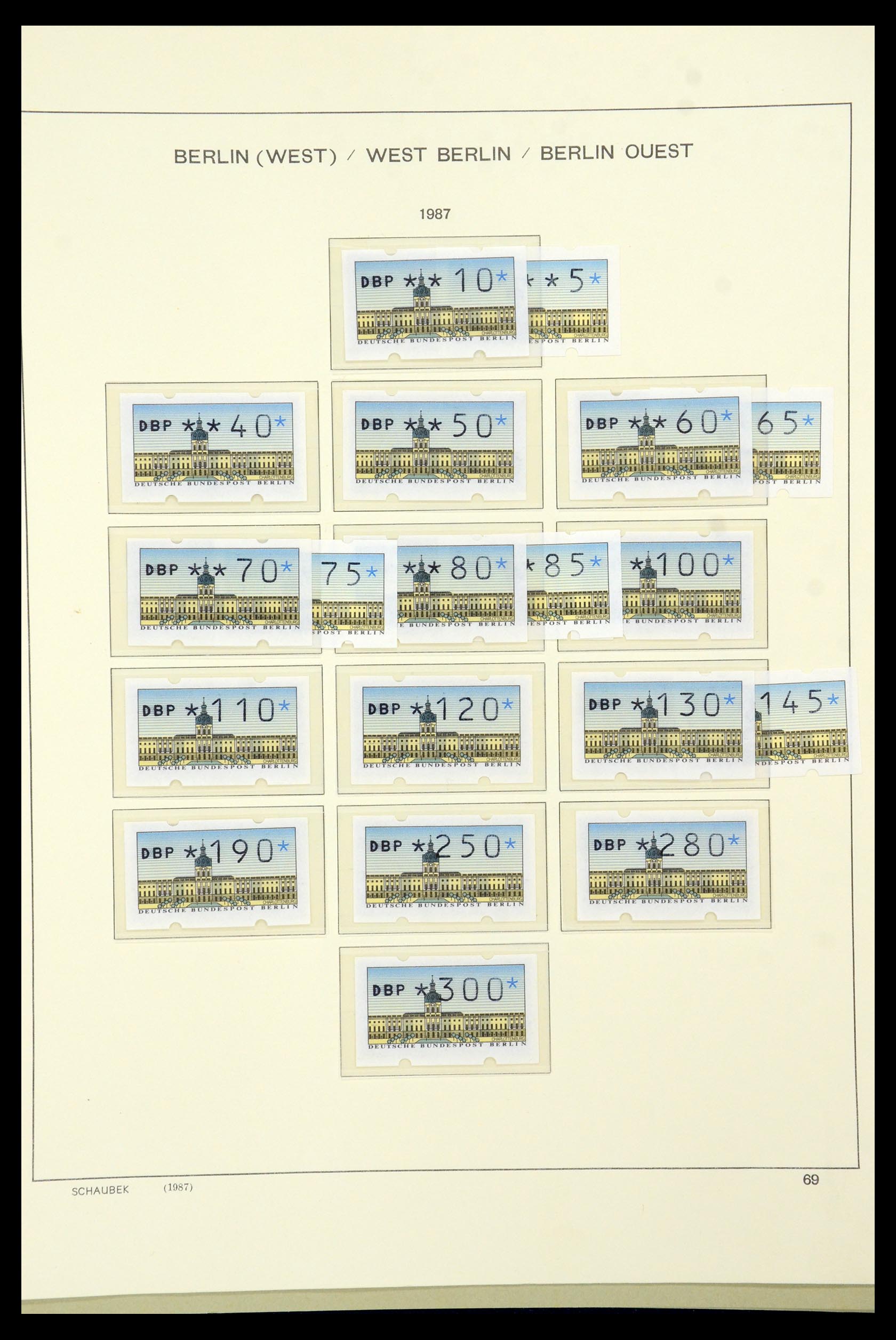 36441 072 - Stamp collection 36441 Berlin 1948-1990.