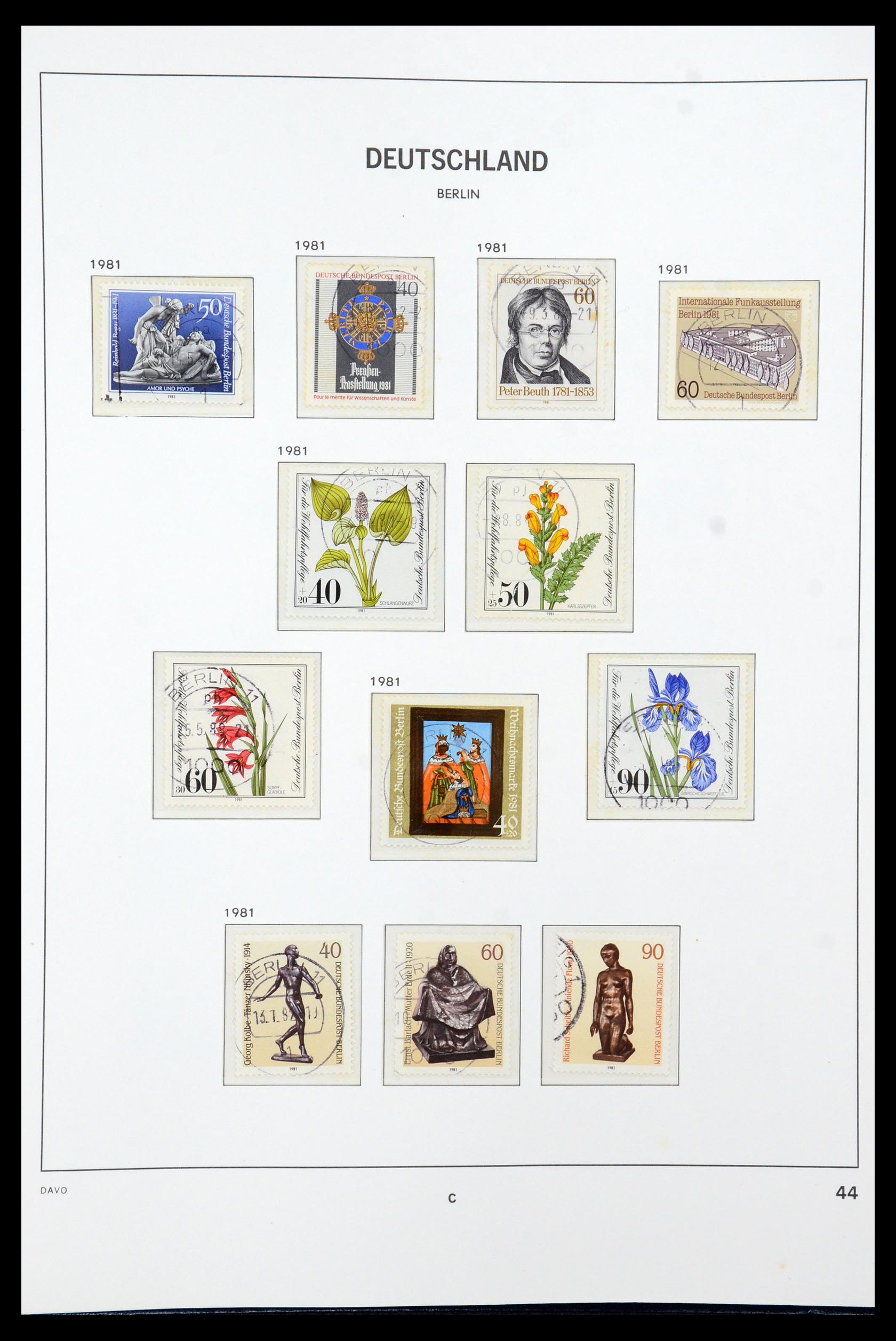 36441 088 - Postzegelverzameling 36441 Berlijn 1948-1990.