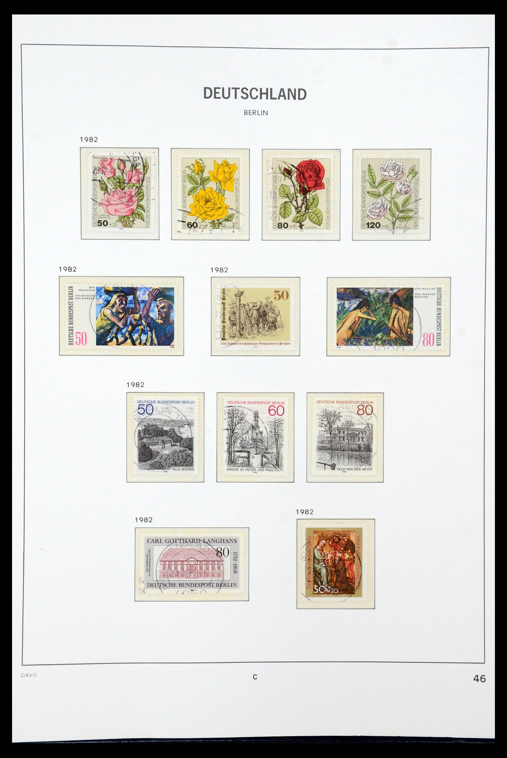 36441 090 - Postzegelverzameling 36441 Berlijn 1948-1990.