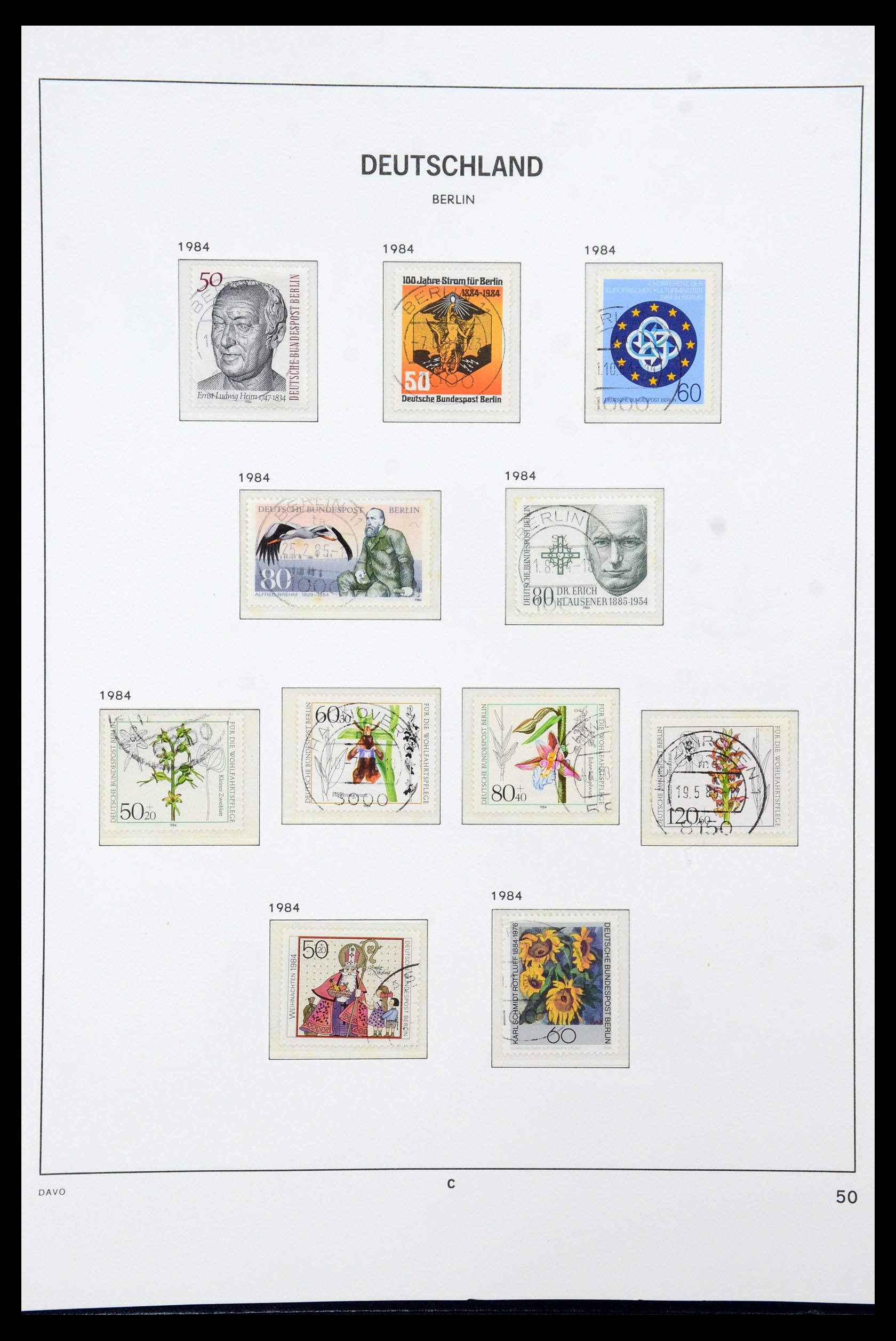 36441 094 - Postzegelverzameling 36441 Berlijn 1948-1990.