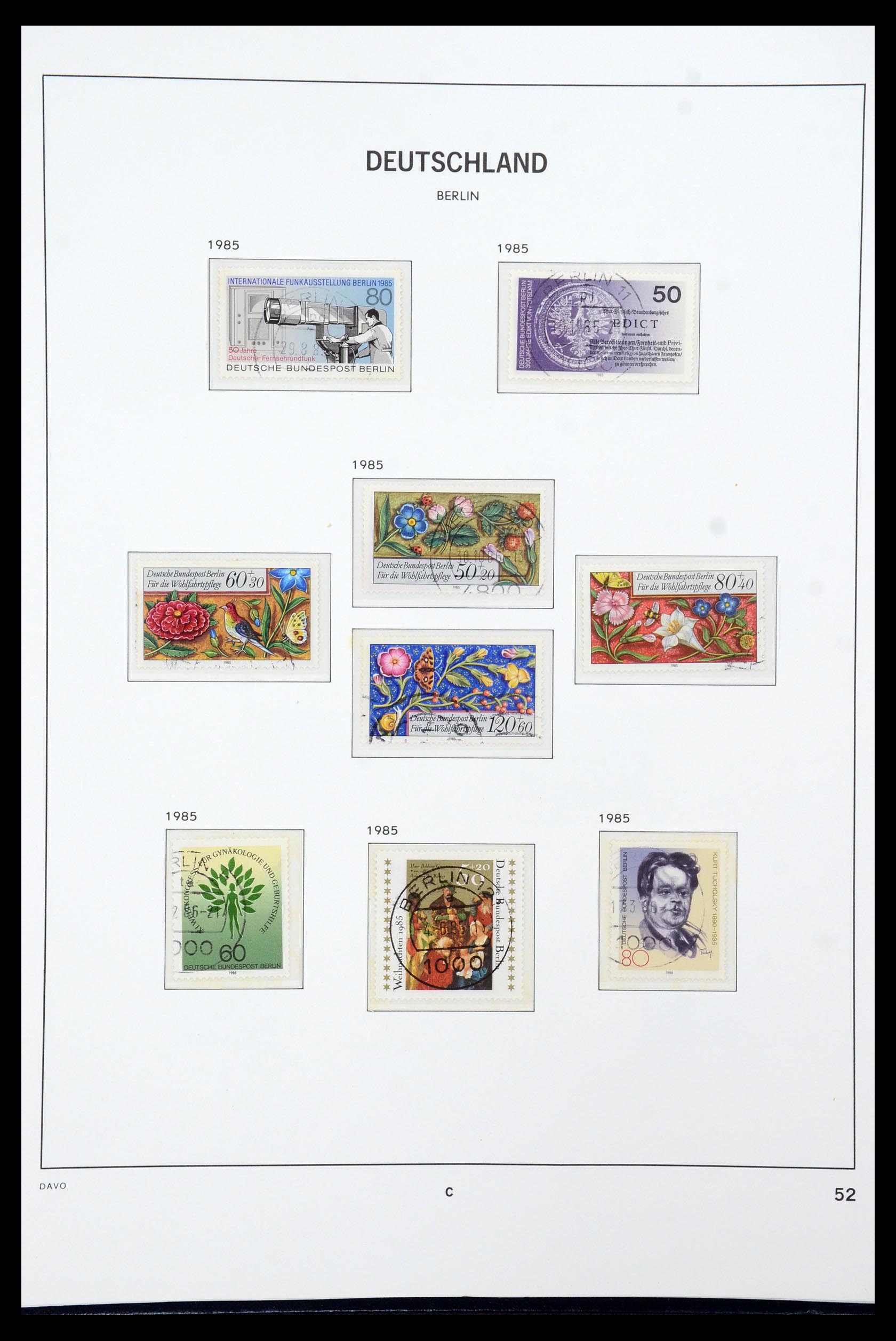 36441 096 - Postzegelverzameling 36441 Berlijn 1948-1990.