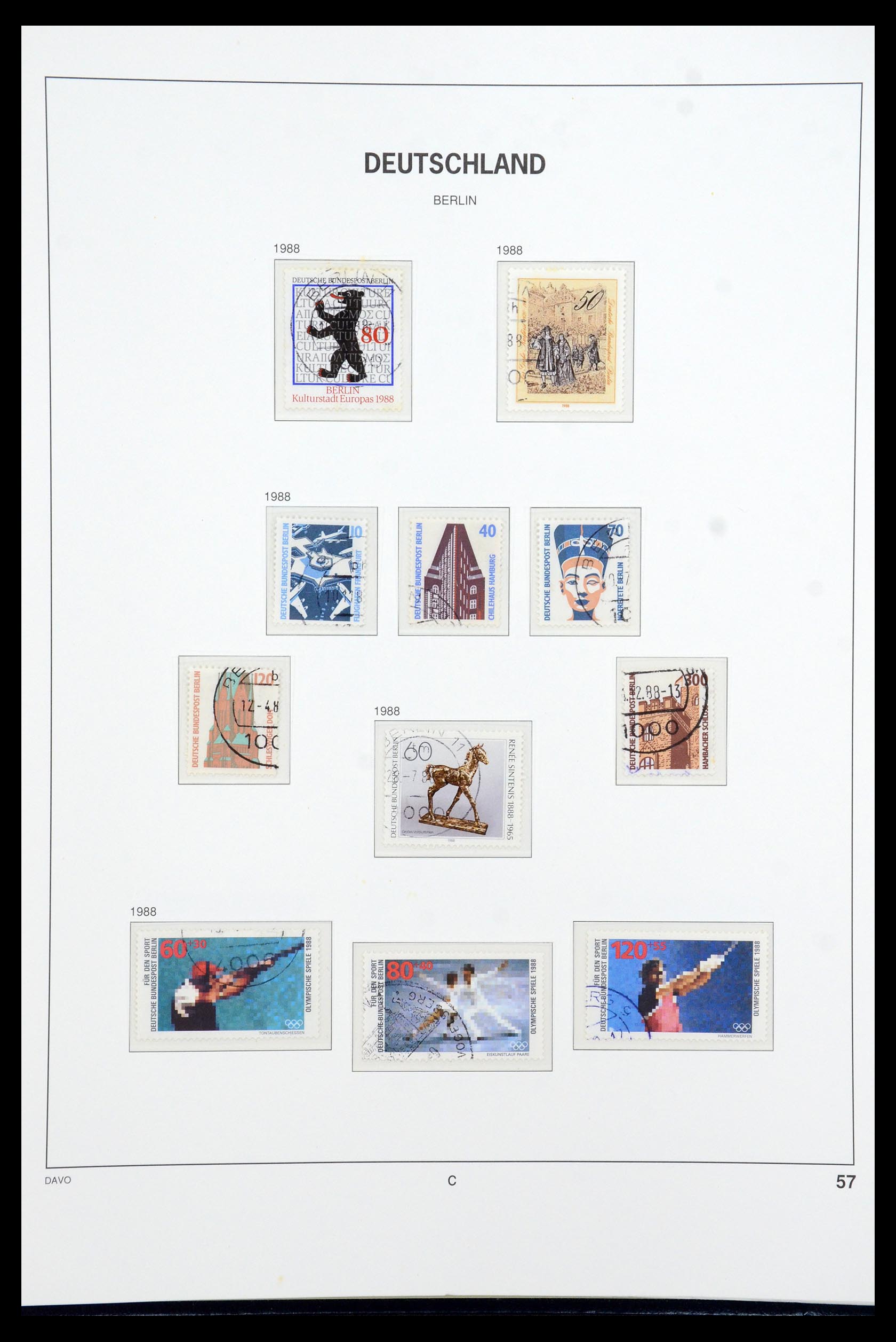 36441 102 - Postzegelverzameling 36441 Berlijn 1948-1990.
