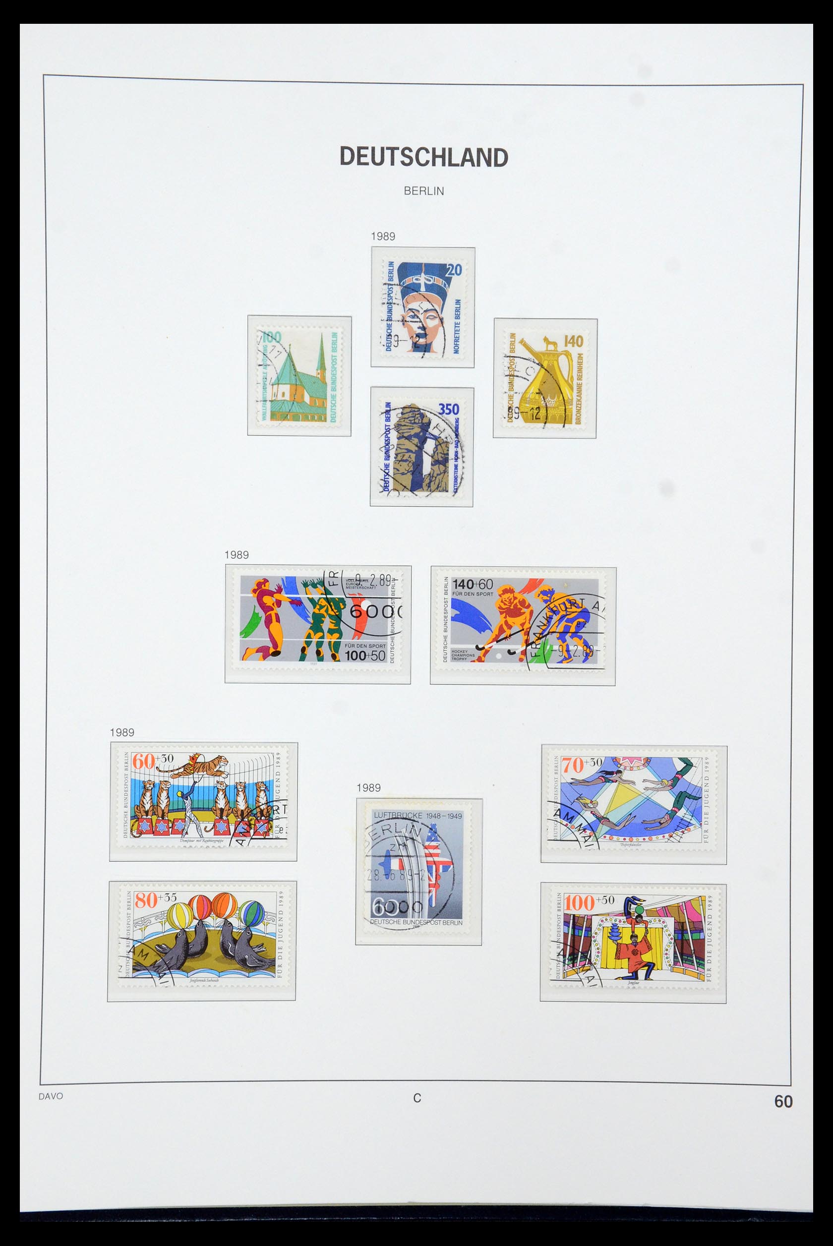 36441 105 - Postzegelverzameling 36441 Berlijn 1948-1990.