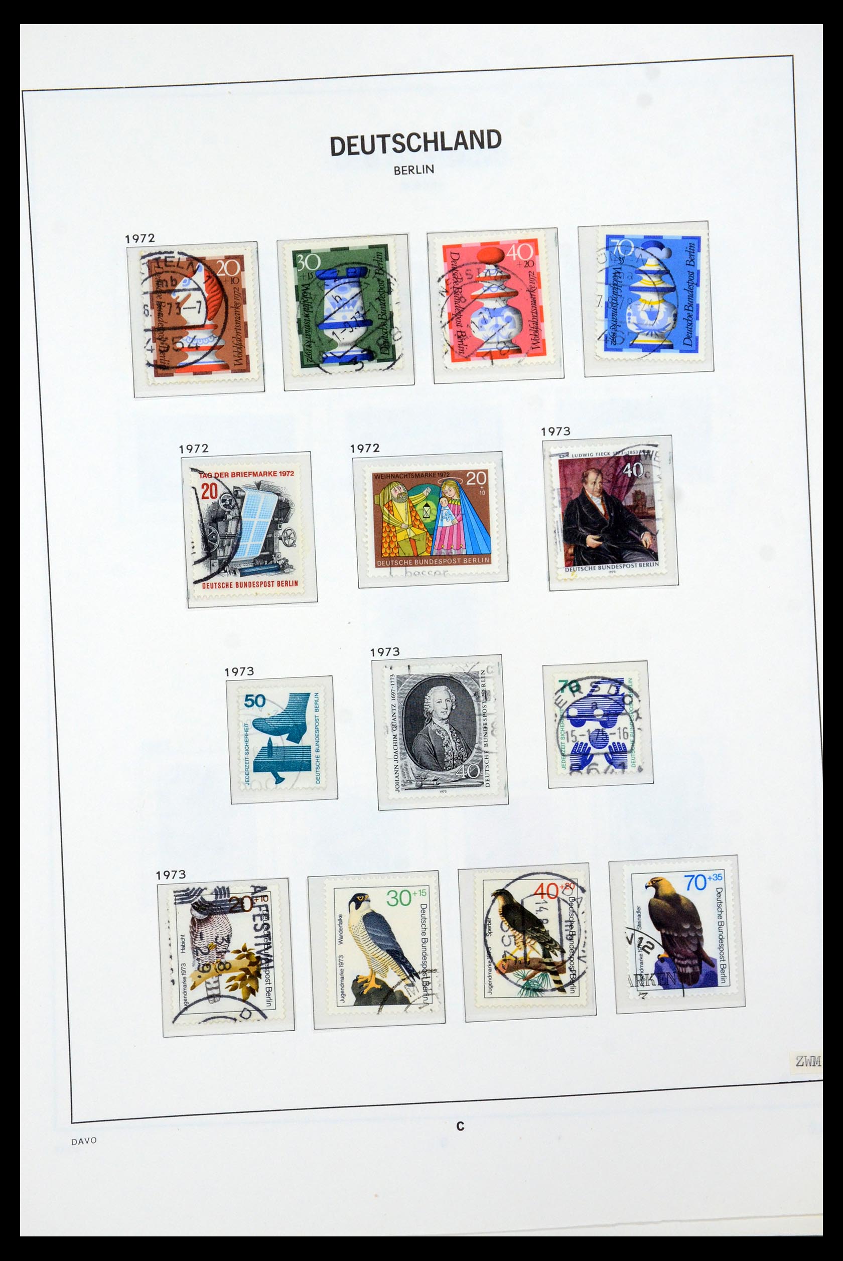 36443 027 - Postzegelverzameling 36443 Berlijn 1948-1990.