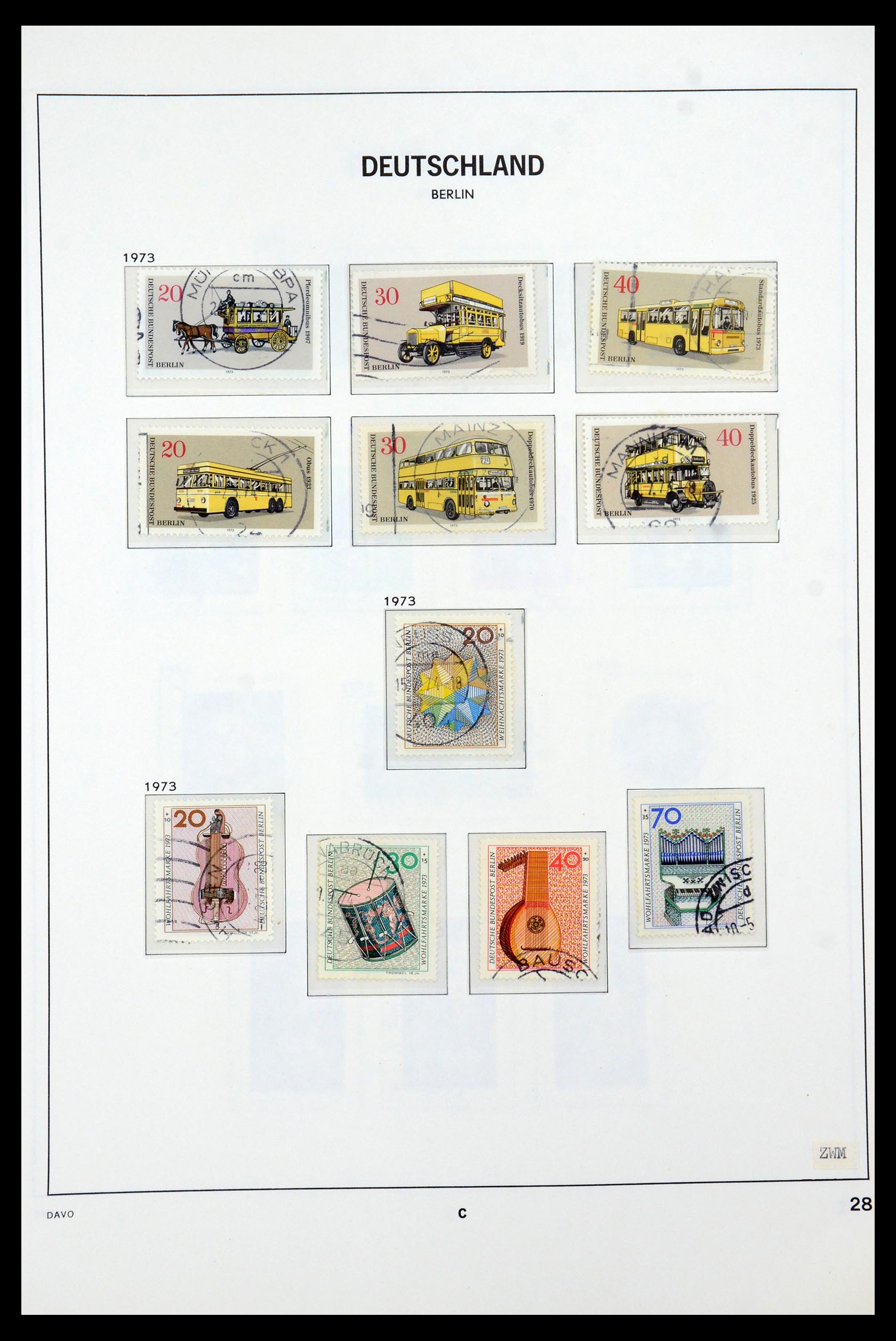36443 028 - Postzegelverzameling 36443 Berlijn 1948-1990.