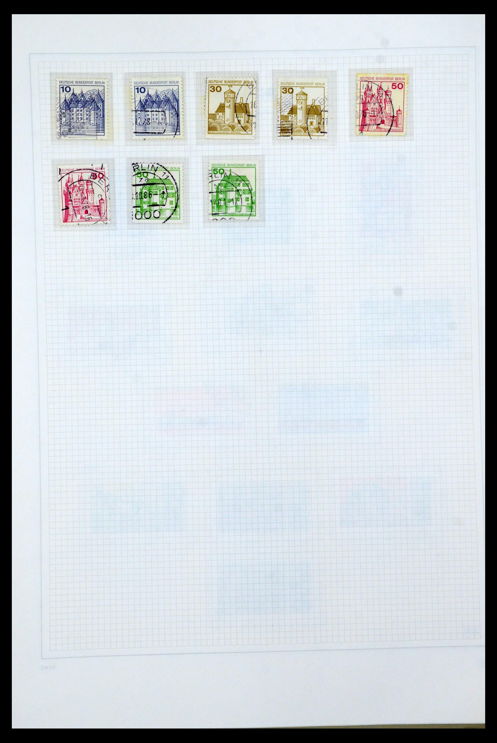 36443 038 - Postzegelverzameling 36443 Berlijn 1948-1990.