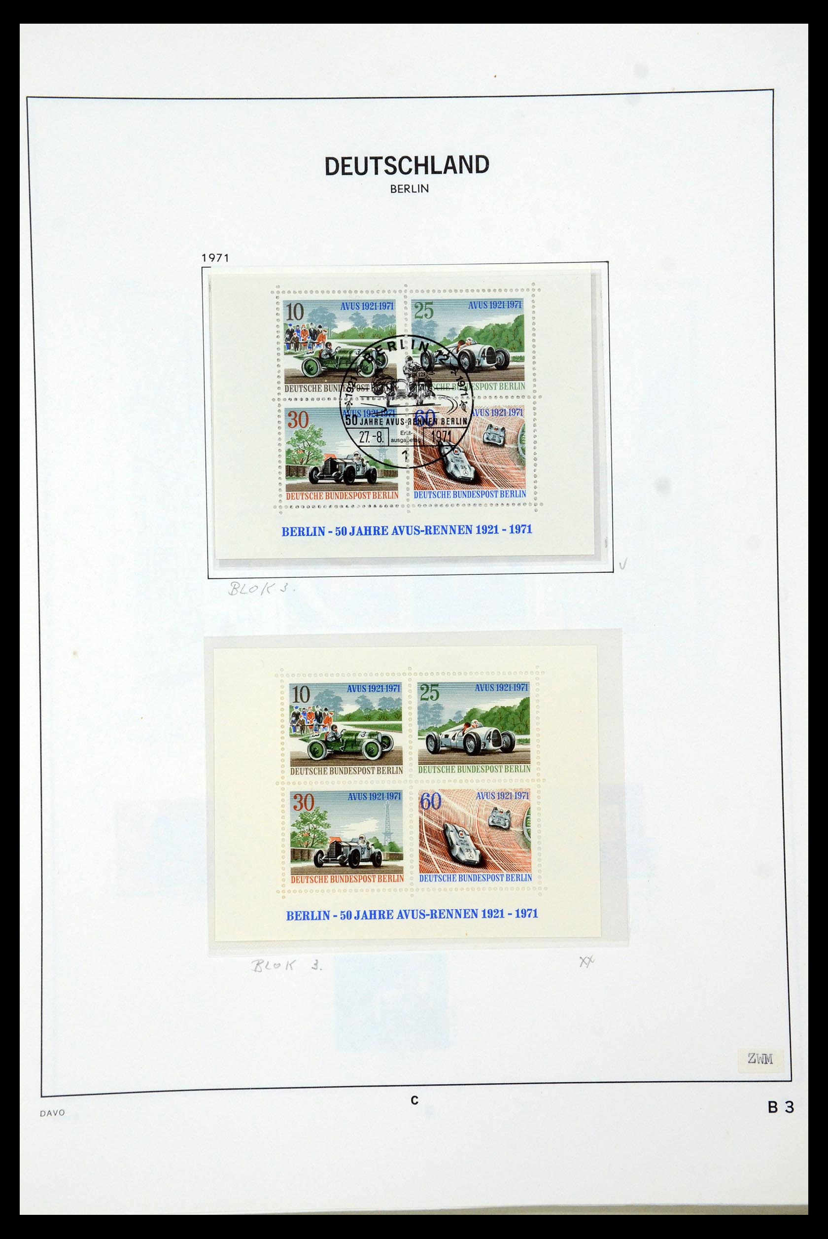 36443 070 - Postzegelverzameling 36443 Berlijn 1948-1990.