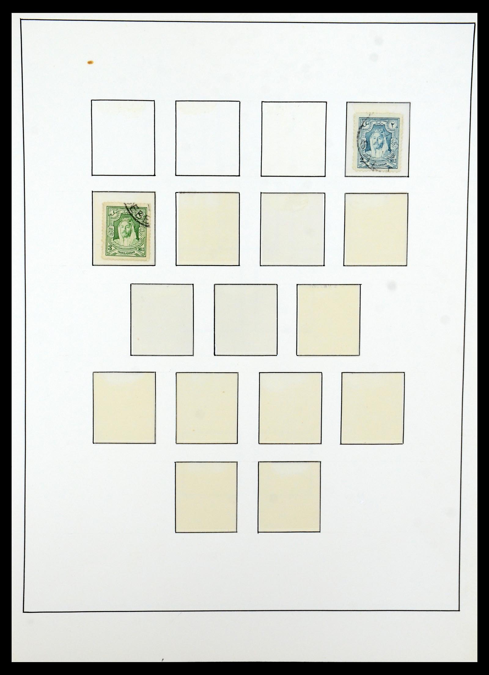36445 002 - Postzegelverzameling 36445 Palestina 1943-1967.