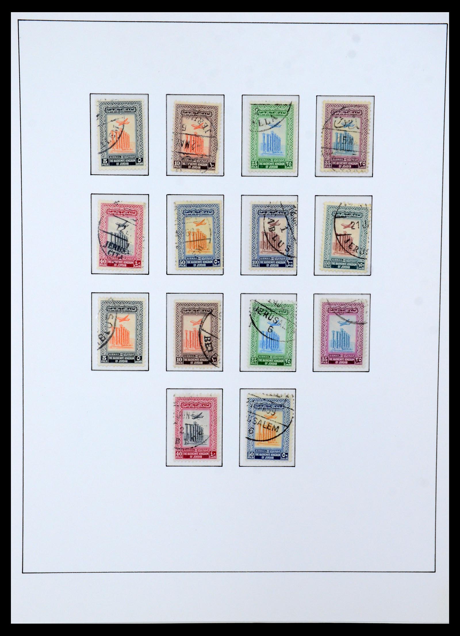 36445 007 - Postzegelverzameling 36445 Palestina 1943-1967.