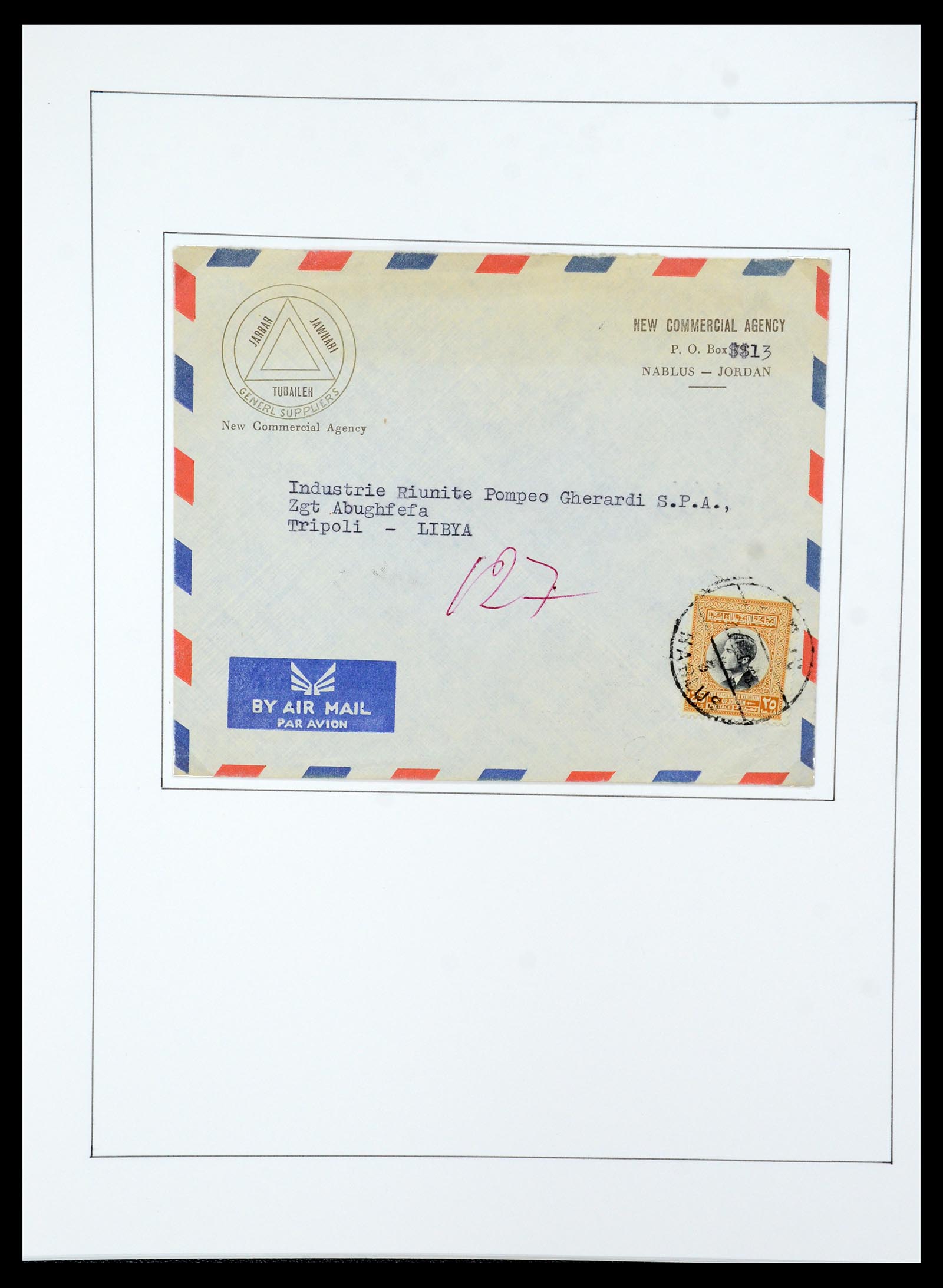 36445 043 - Postzegelverzameling 36445 Palestina 1943-1967.