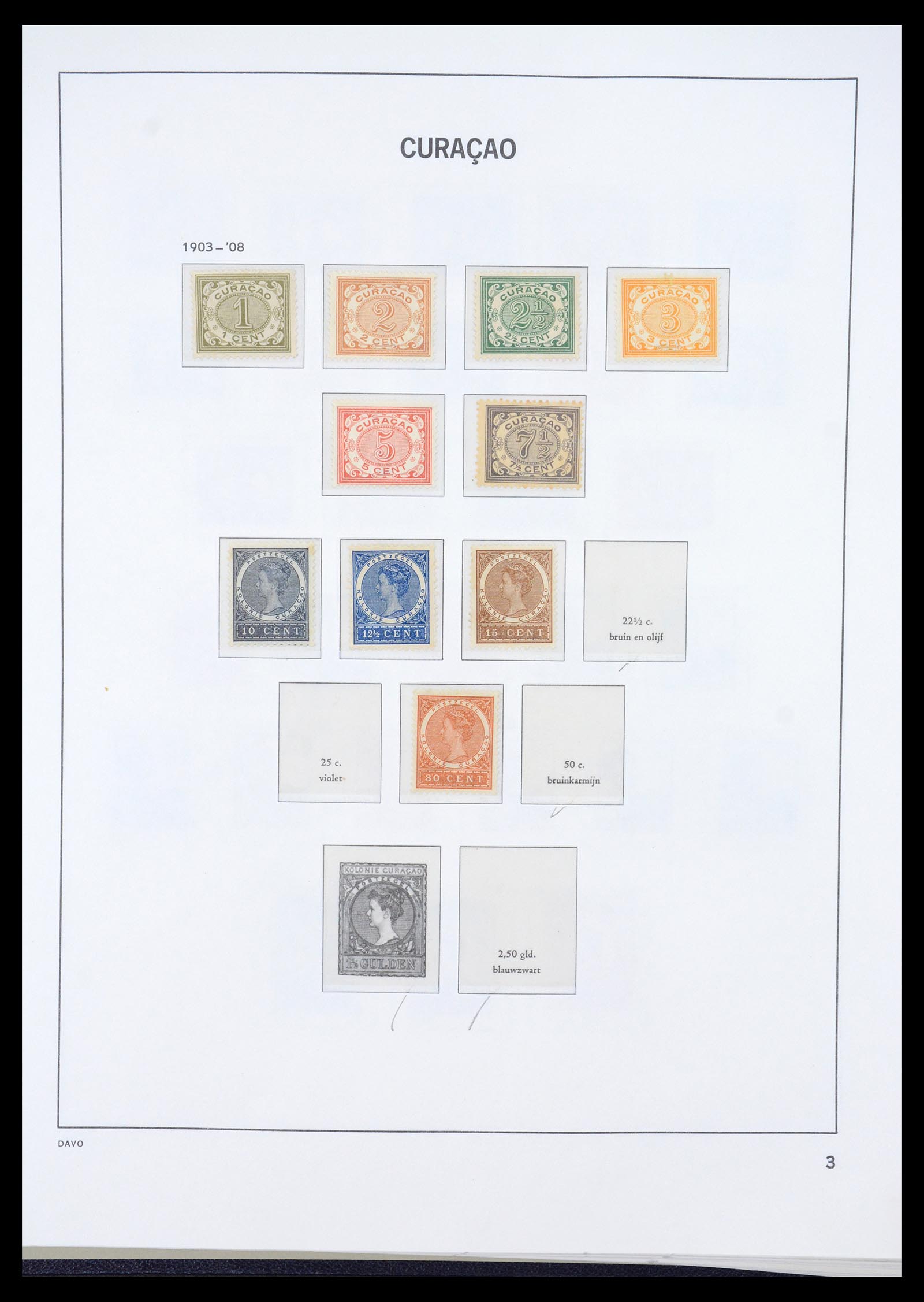 36446 003 - Postzegelverzameling 36446 Curaçao en Nederlandse Antillen 1873-1992.