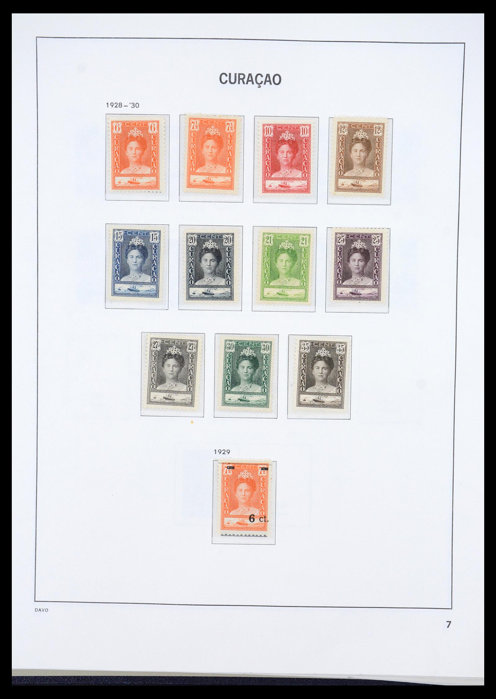 36446 007 - Postzegelverzameling 36446 Curaçao en Nederlandse Antillen 1873-1992.