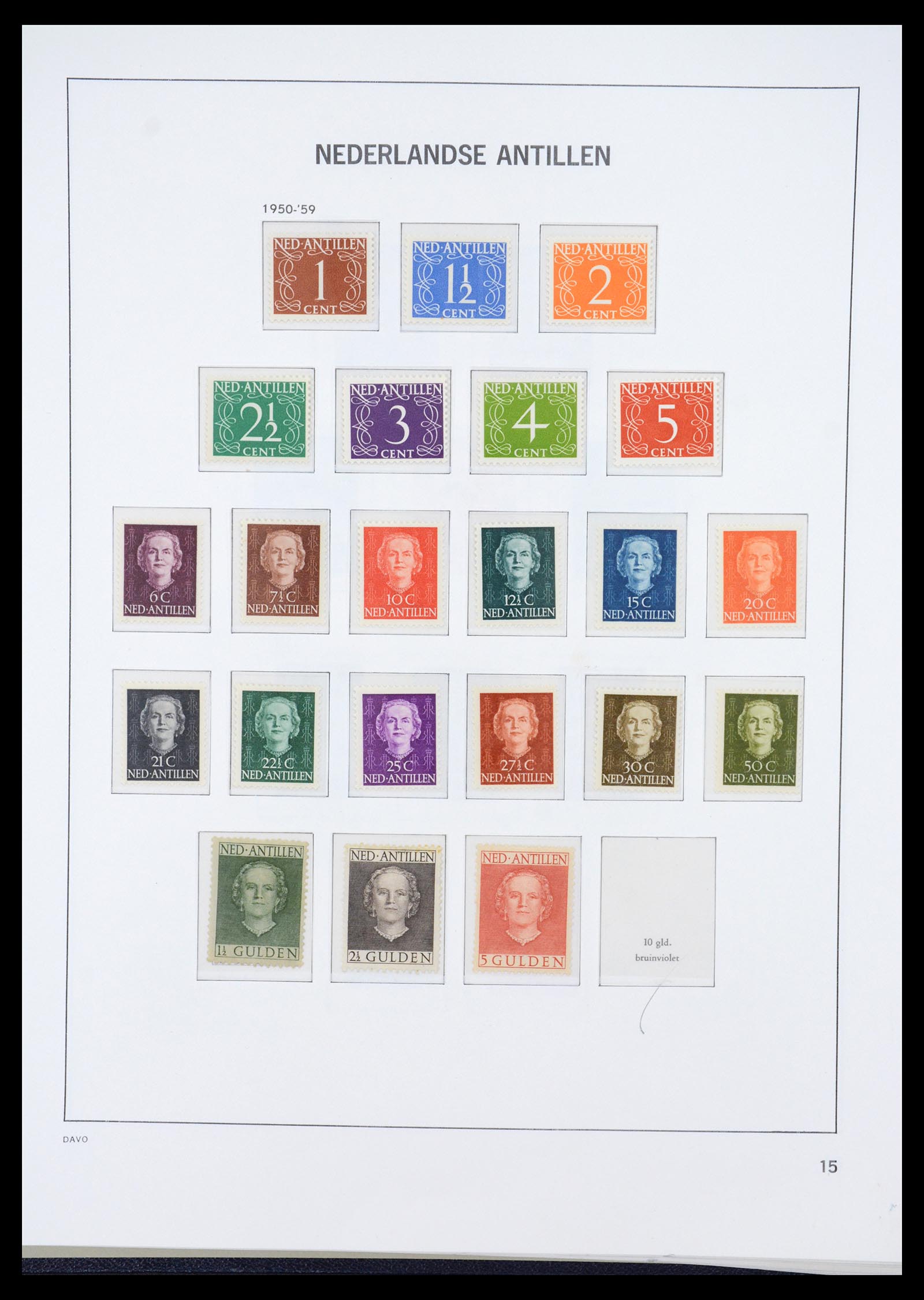36446 015 - Postzegelverzameling 36446 Curaçao en Nederlandse Antillen 1873-1992.