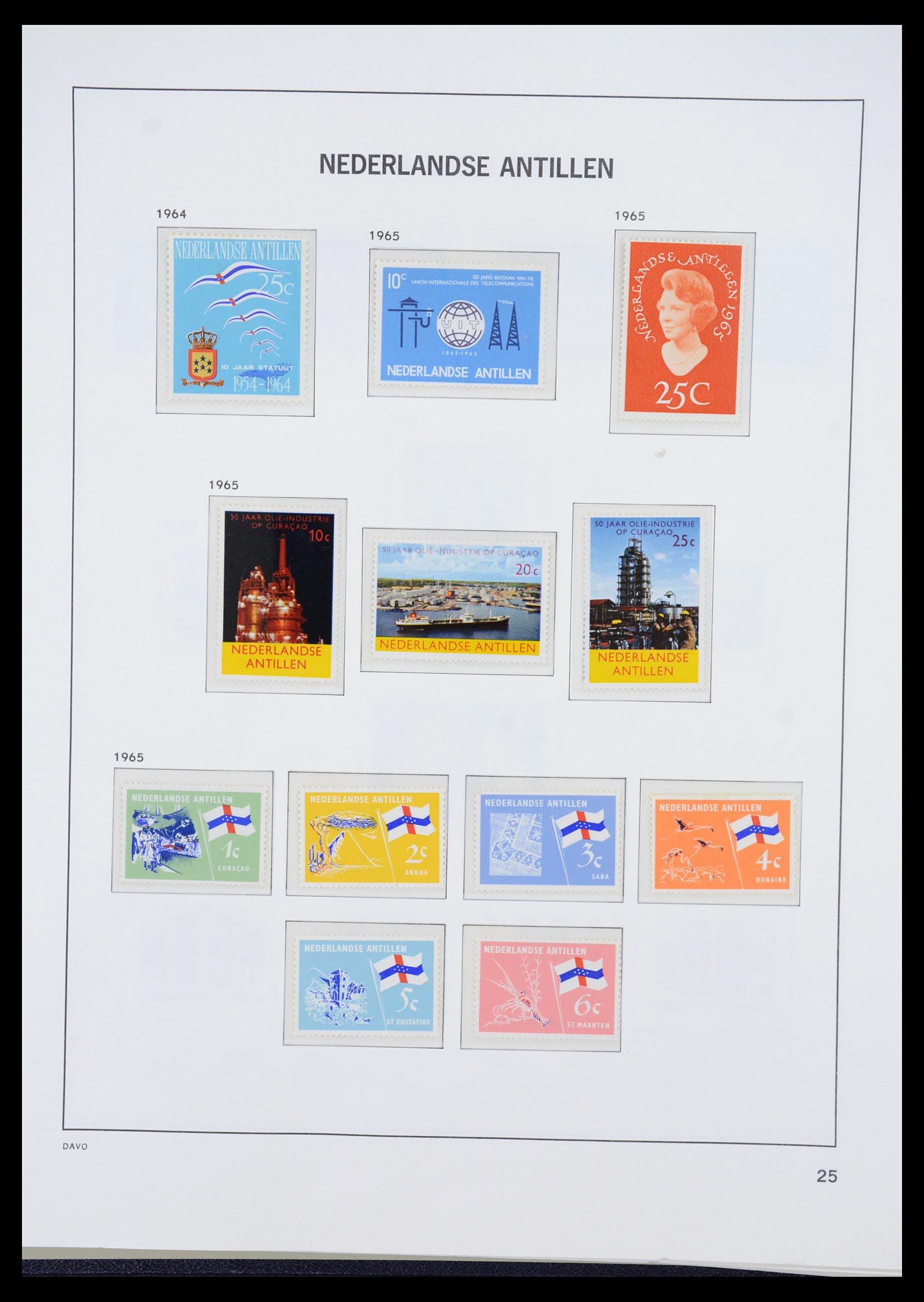 36446 026 - Stamp collection 36446 Curaçao and Netherlands Antilles 1873-1992.