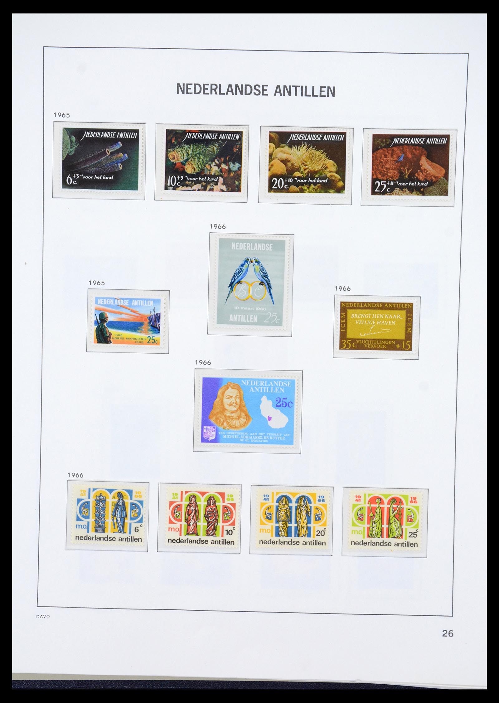 36446 027 - Stamp collection 36446 Curaçao and Netherlands Antilles 1873-1992.
