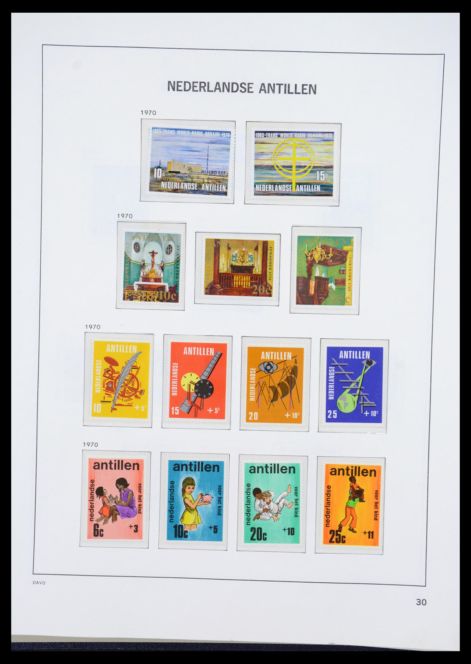 36446 031 - Stamp collection 36446 Curaçao and Netherlands Antilles 1873-1992.